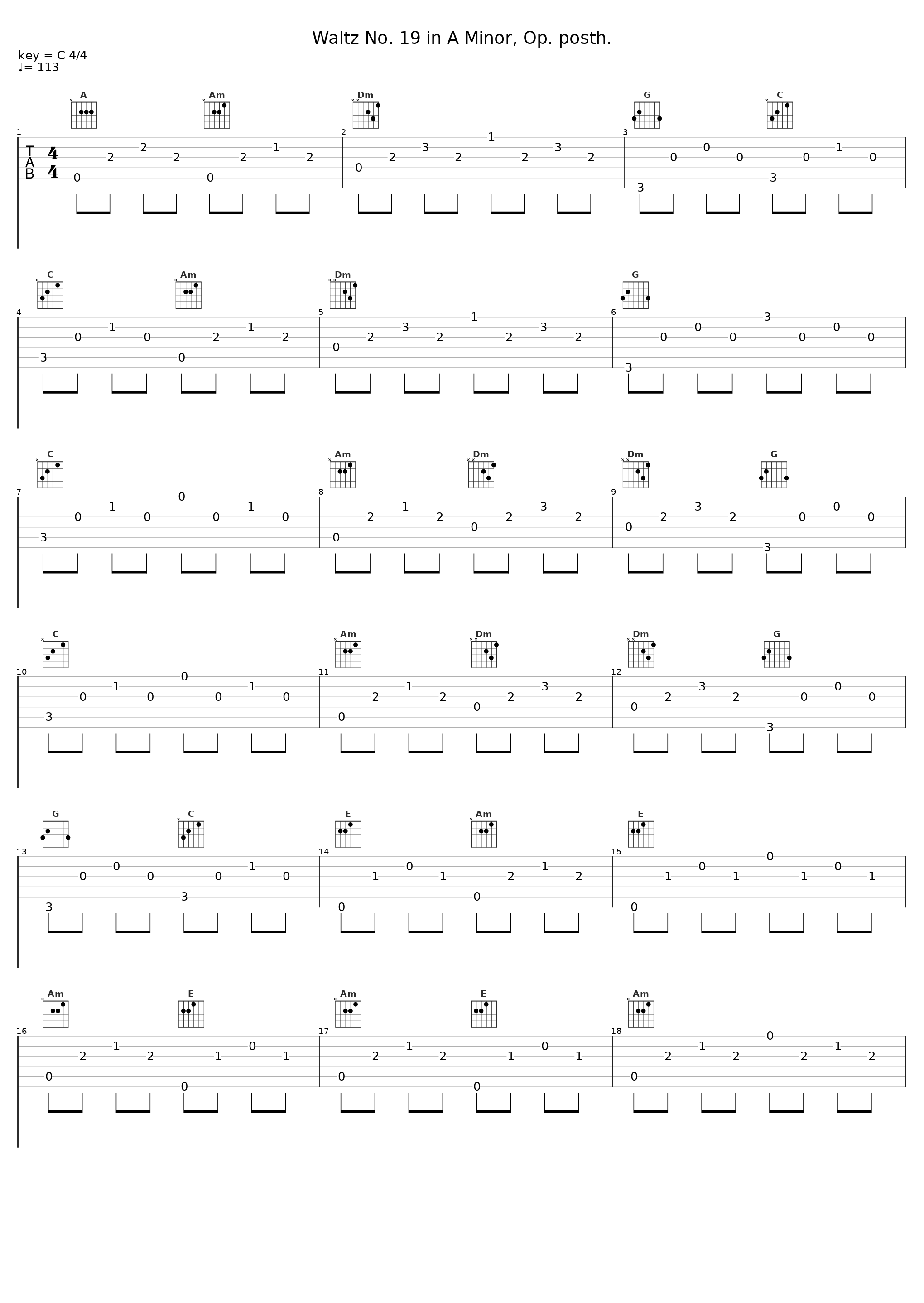 Waltz No. 19 in A Minor, Op. posth._Altay Tuna POLAT,Frédéric Chopin_1