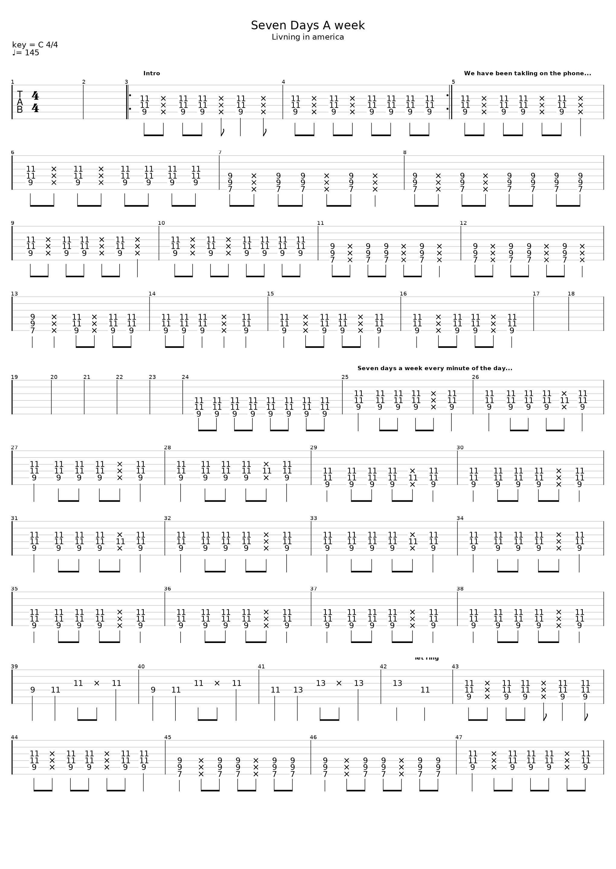 Seven Days A Week_The Sounds_1