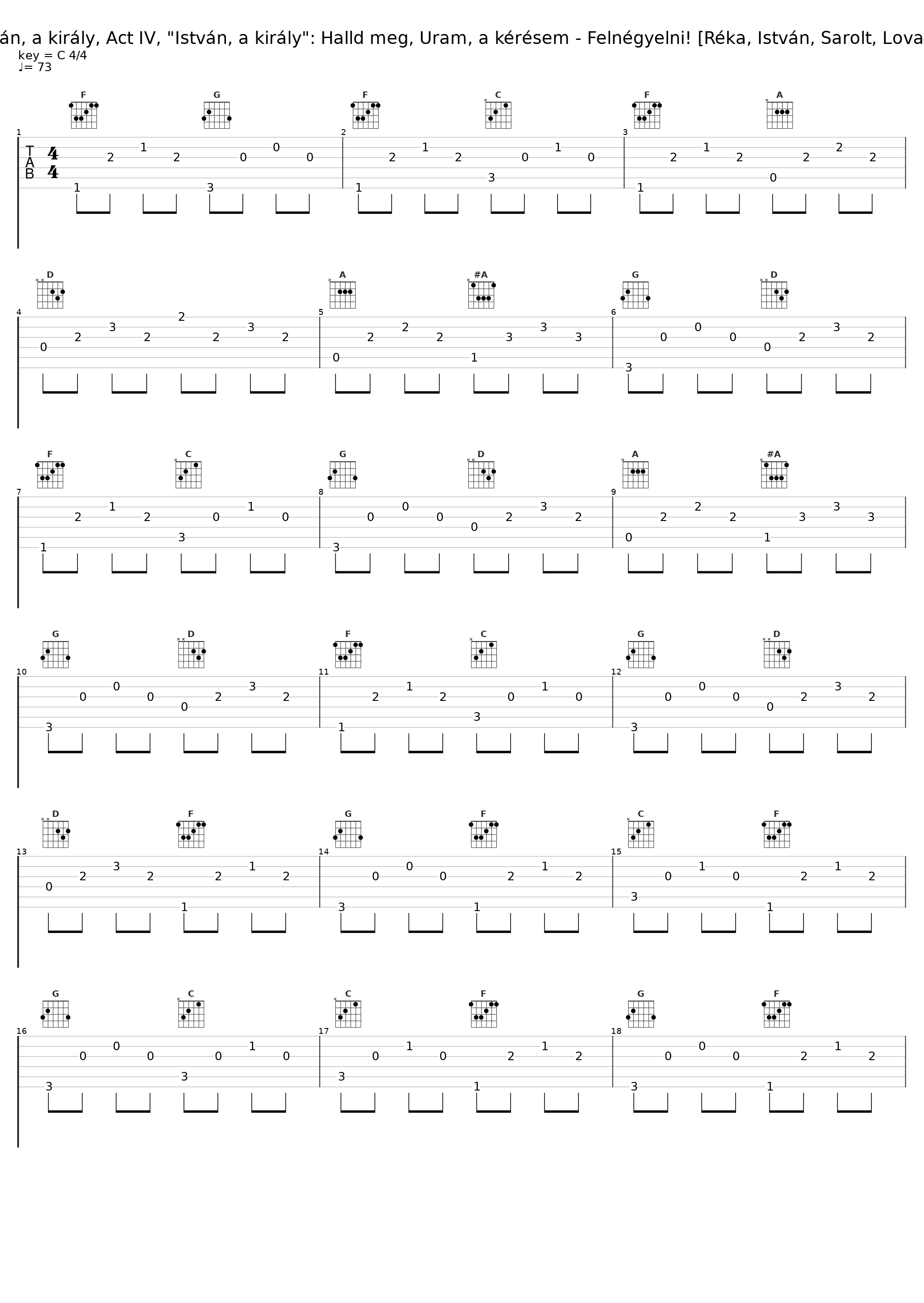 István, a király, Act IV, "István, a király": Halld meg, Uram, a kérésem - Felnégyelni! [Réka, István, Sarolt, Lovagok_Varga Miklós,Peter Balazs,Sandor Szakacsi,Sandor Soros,Máté Victor,Kati Berek,Gyula Vikidál,Sára Bernadett,Bill Gyula Deák,Sandor Halmagyi,Balázsovits Lajos,Nyertes Zsuzsa,Körtvélyessy Zsolt,Hűvösvölgyi Ildikó,Jacint Juhasz,Fonográf Ensemble,Illés Ensembl_1