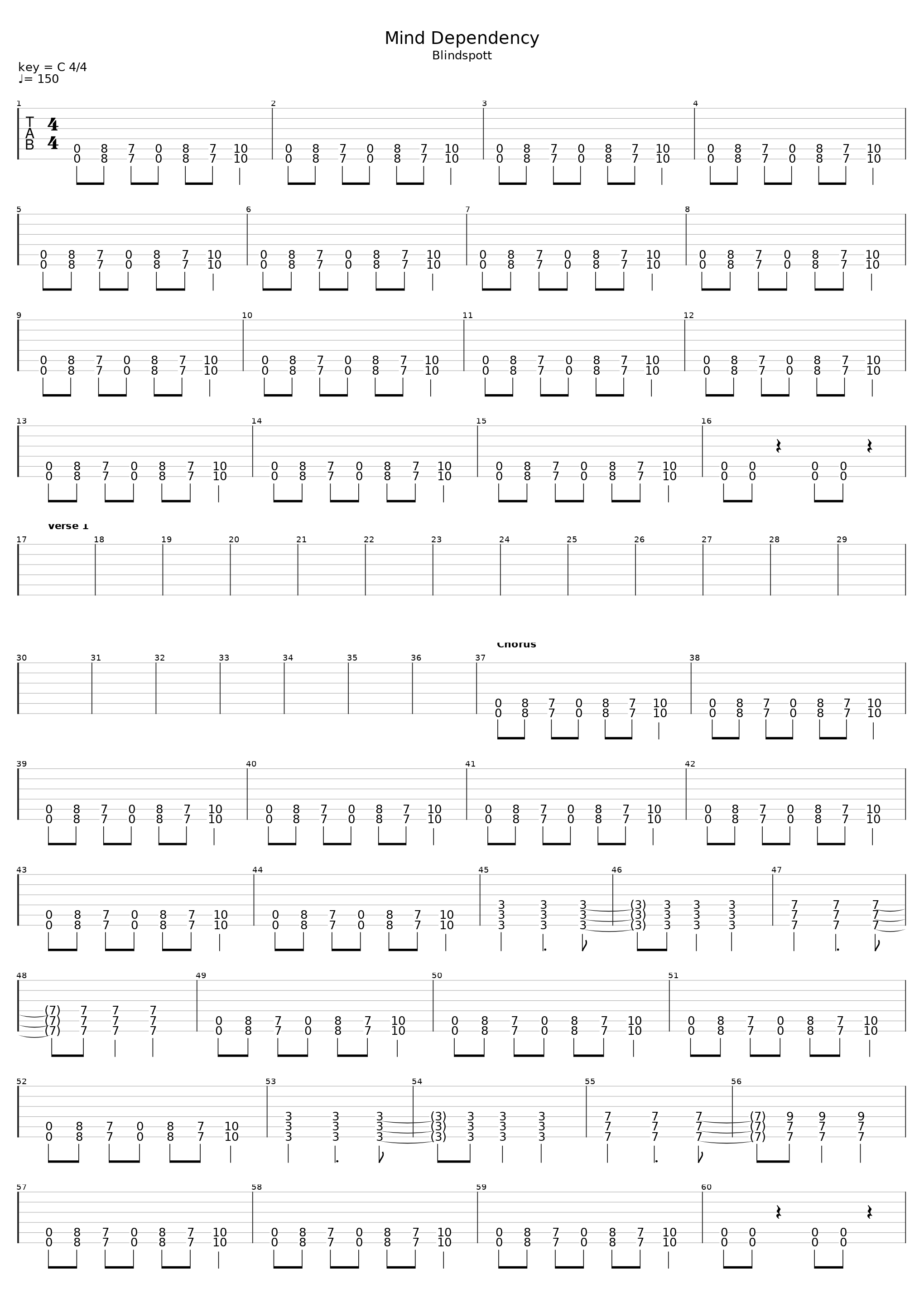 Mind Dependency_Blindspott_1