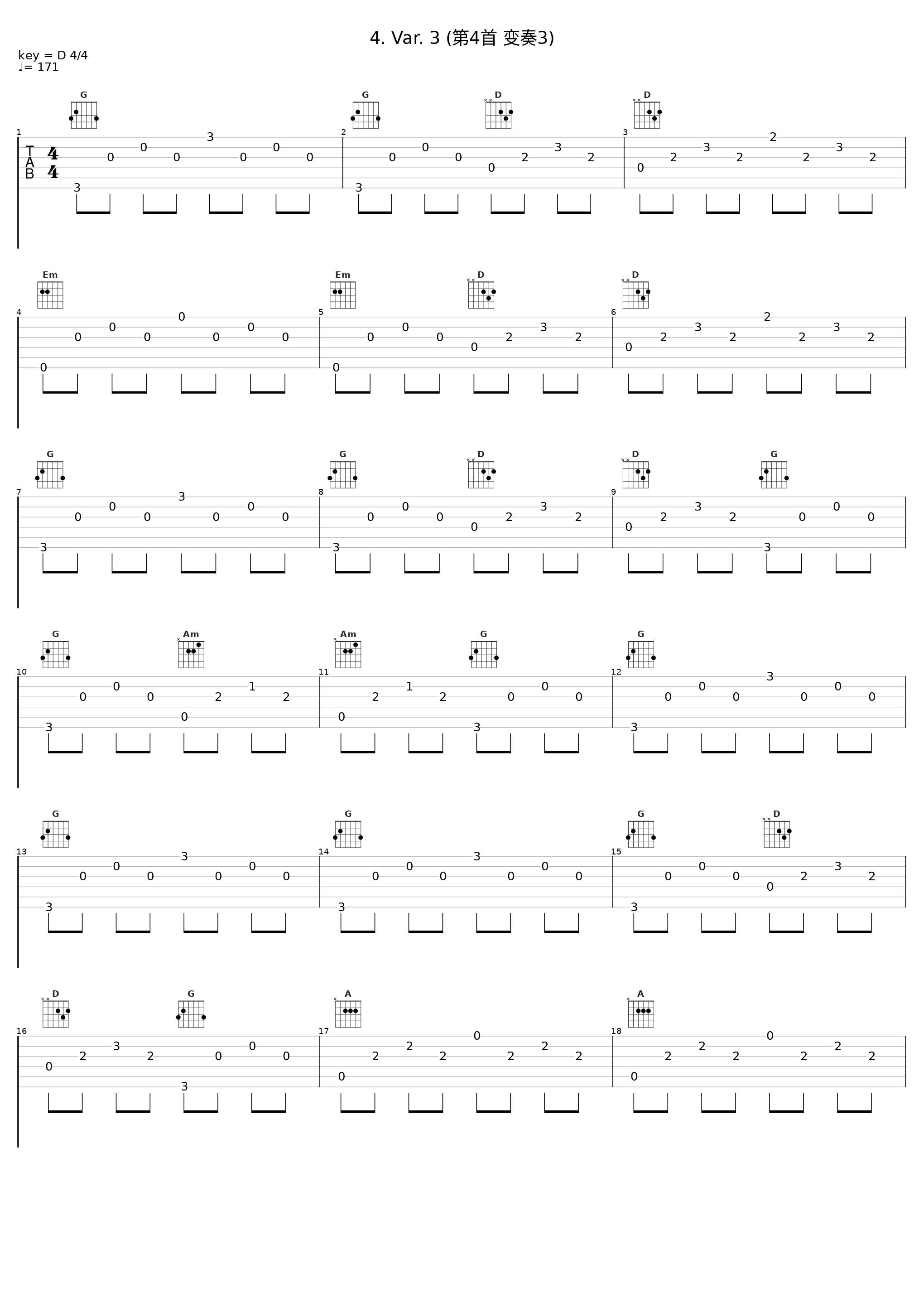 4. Var. 3 (第4首 变奏3)_Angela Hewitt_1