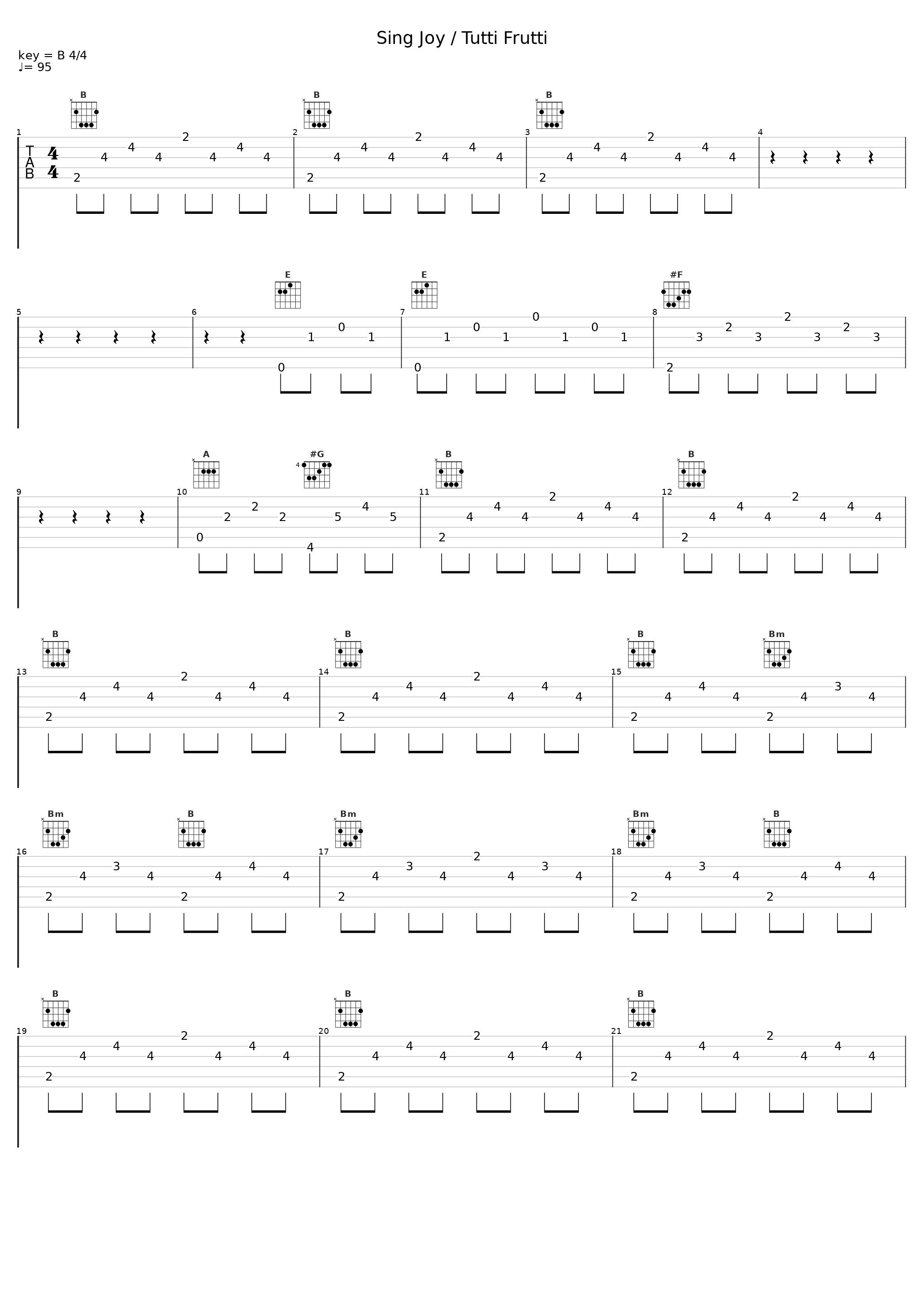 Sing Joy / Tutti Frutti_Buzzy Linhart_1