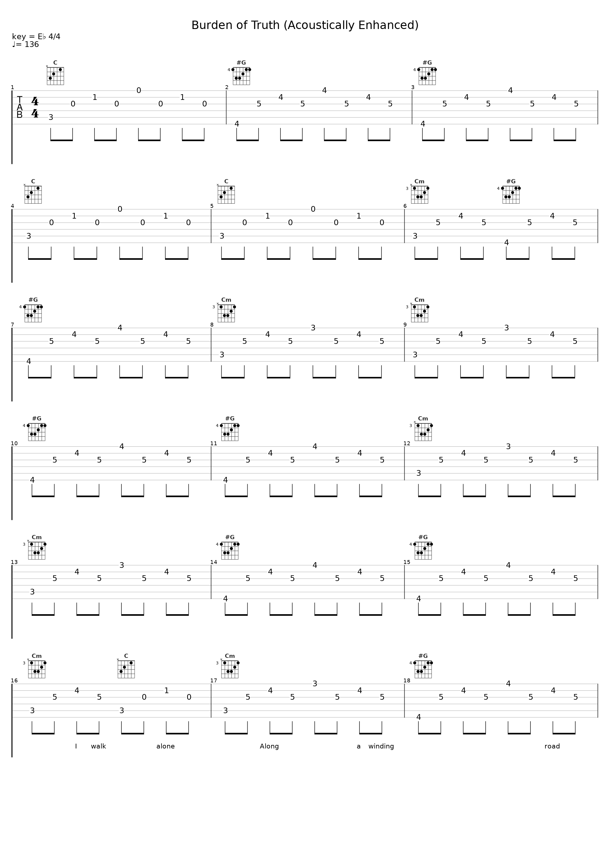 Burden of Truth (Acoustically Enhanced)_Circle II Circle_1