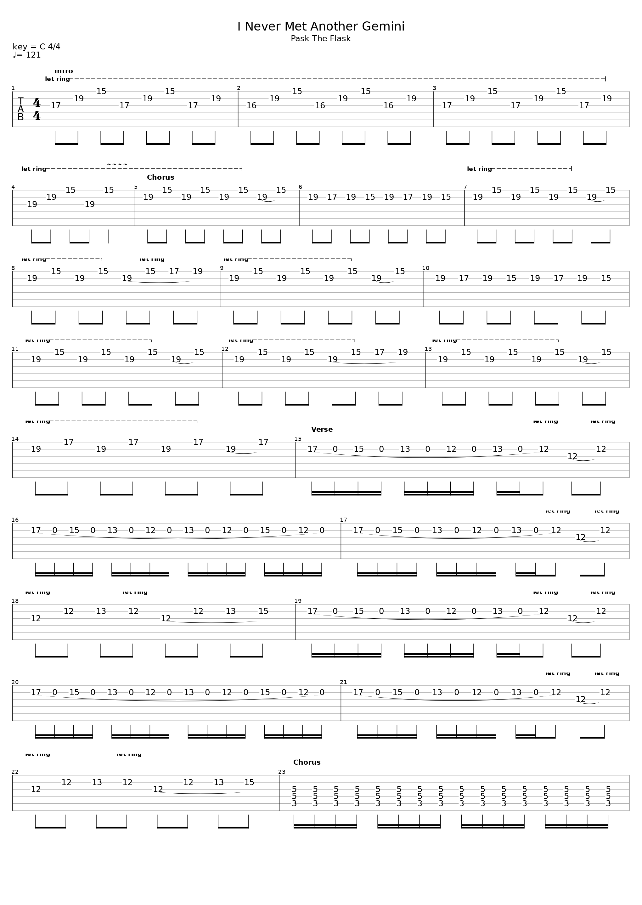 I Never Met Another Gemini_The Bled_1