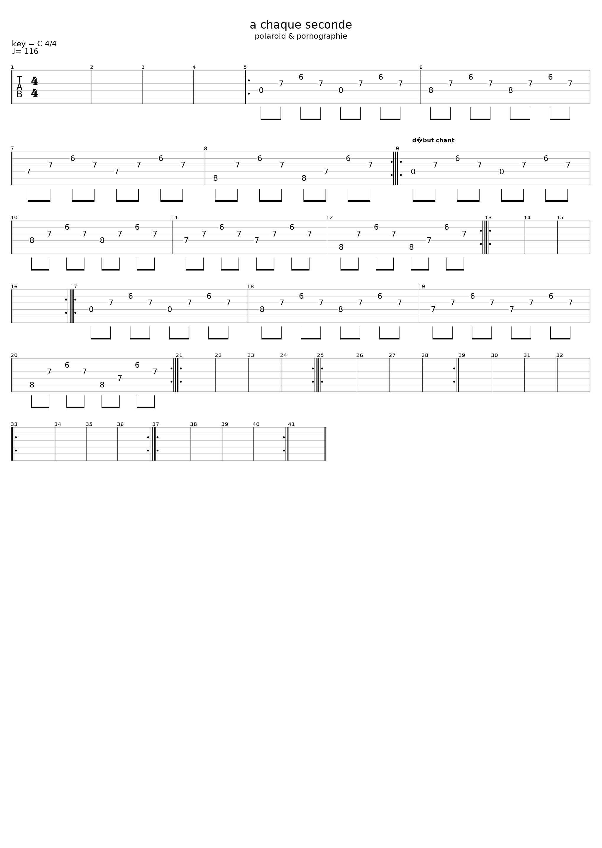 A Chaque Seconde_AqME_1