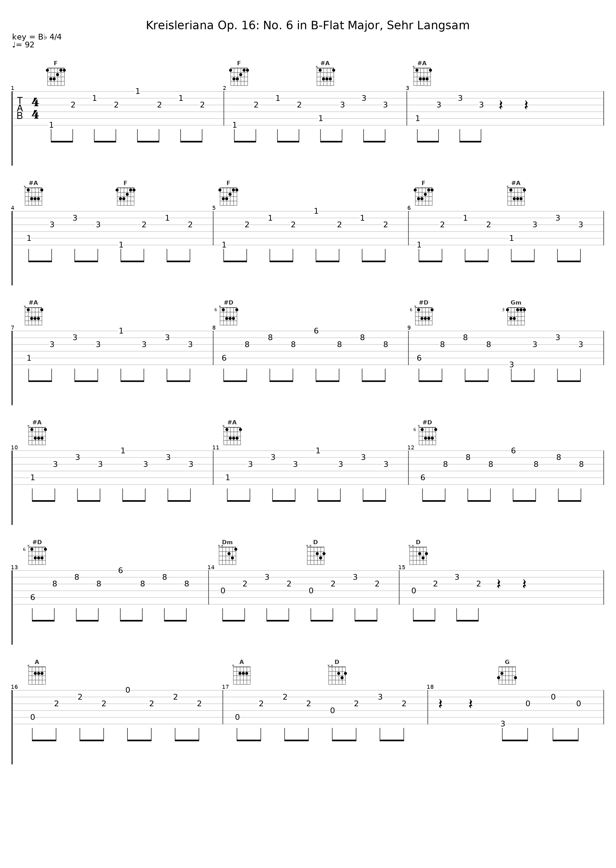 Kreisleriana Op. 16: No. 6 in B-Flat Major, Sehr Langsam_Akiko Shirogane,Robert Schumann_1