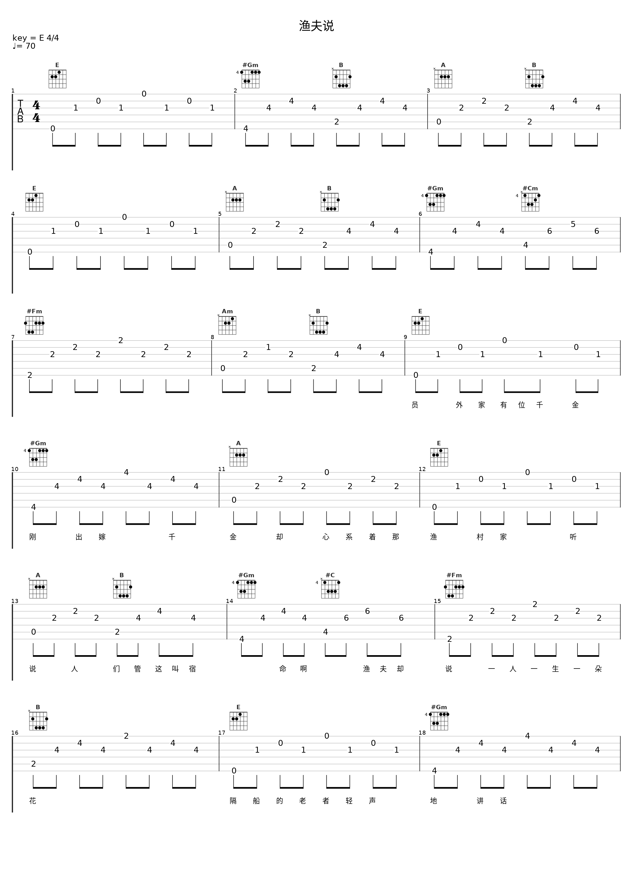 渔夫说_钟棋煜 (渡)_1