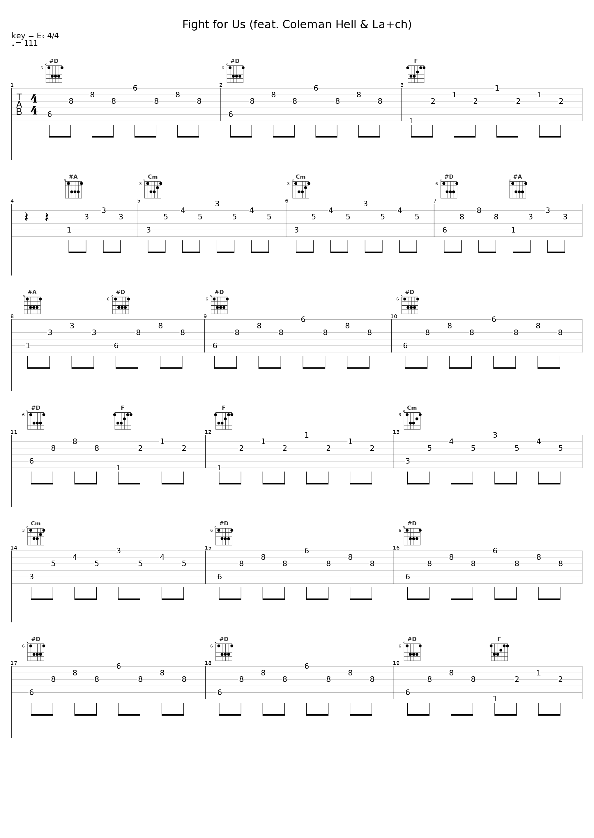 Fight for Us (feat. Coleman Hell & La+ch)_SVDP,Coleman Hell,La+ch_1