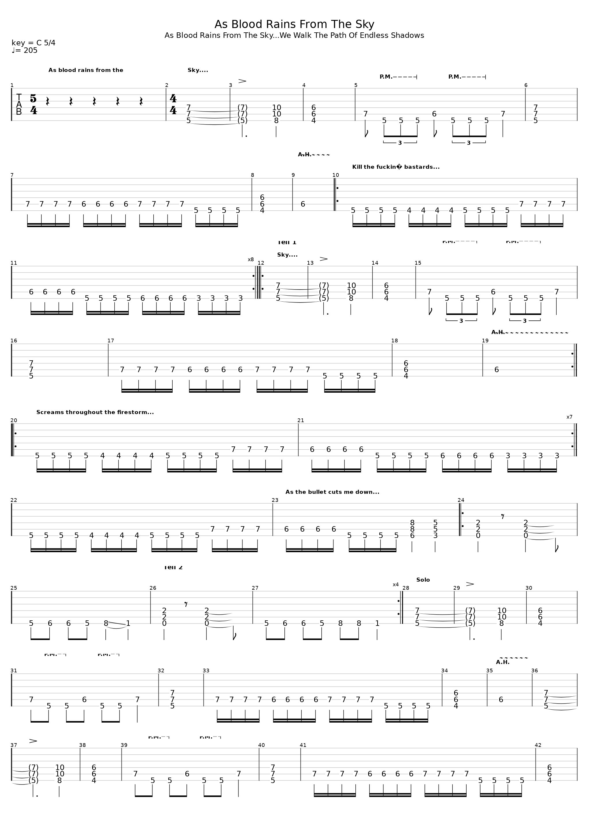 As Blood Rains From The Sky_Fleshcrawl_1