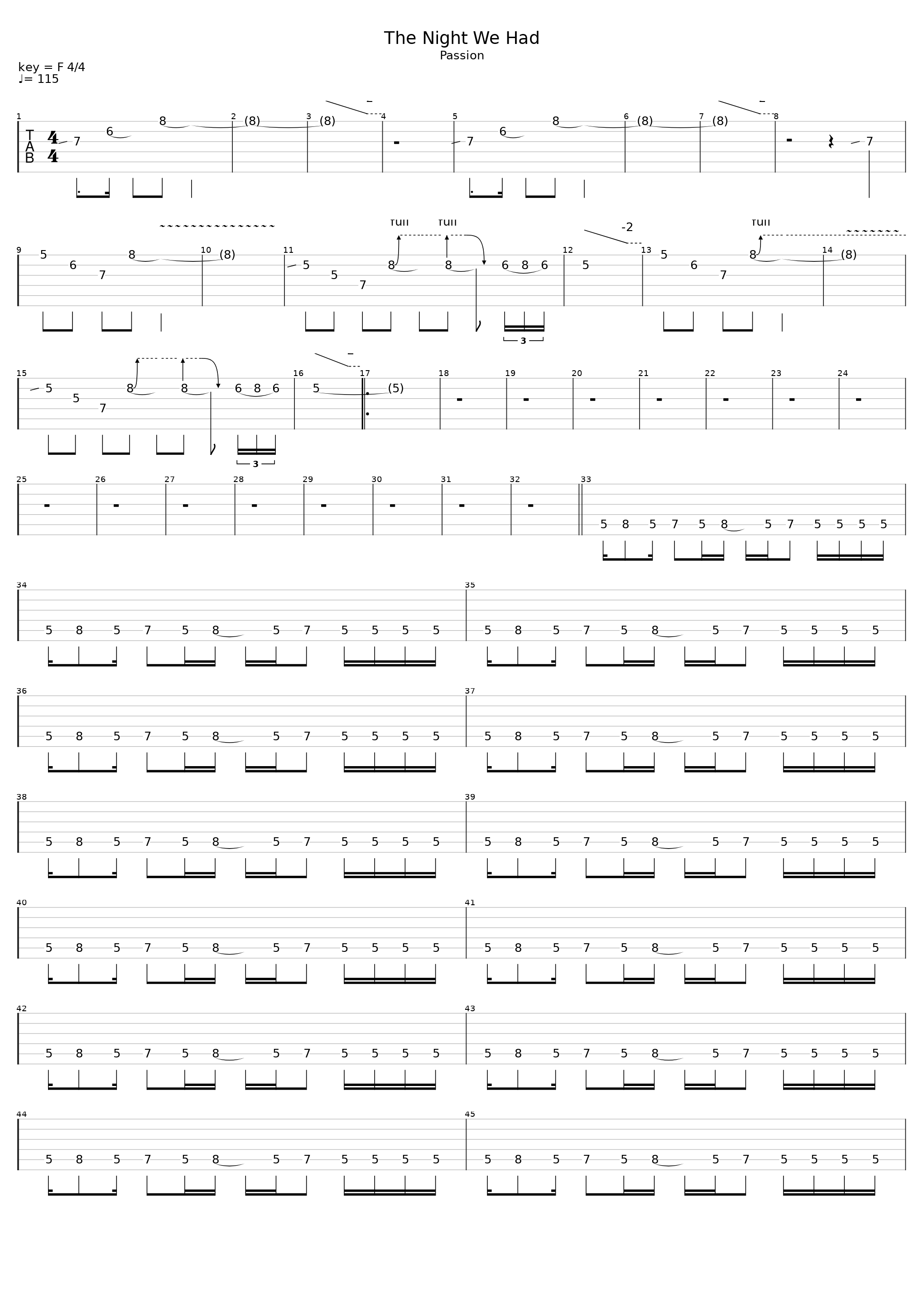 The Night We Had_Earthshaker_1