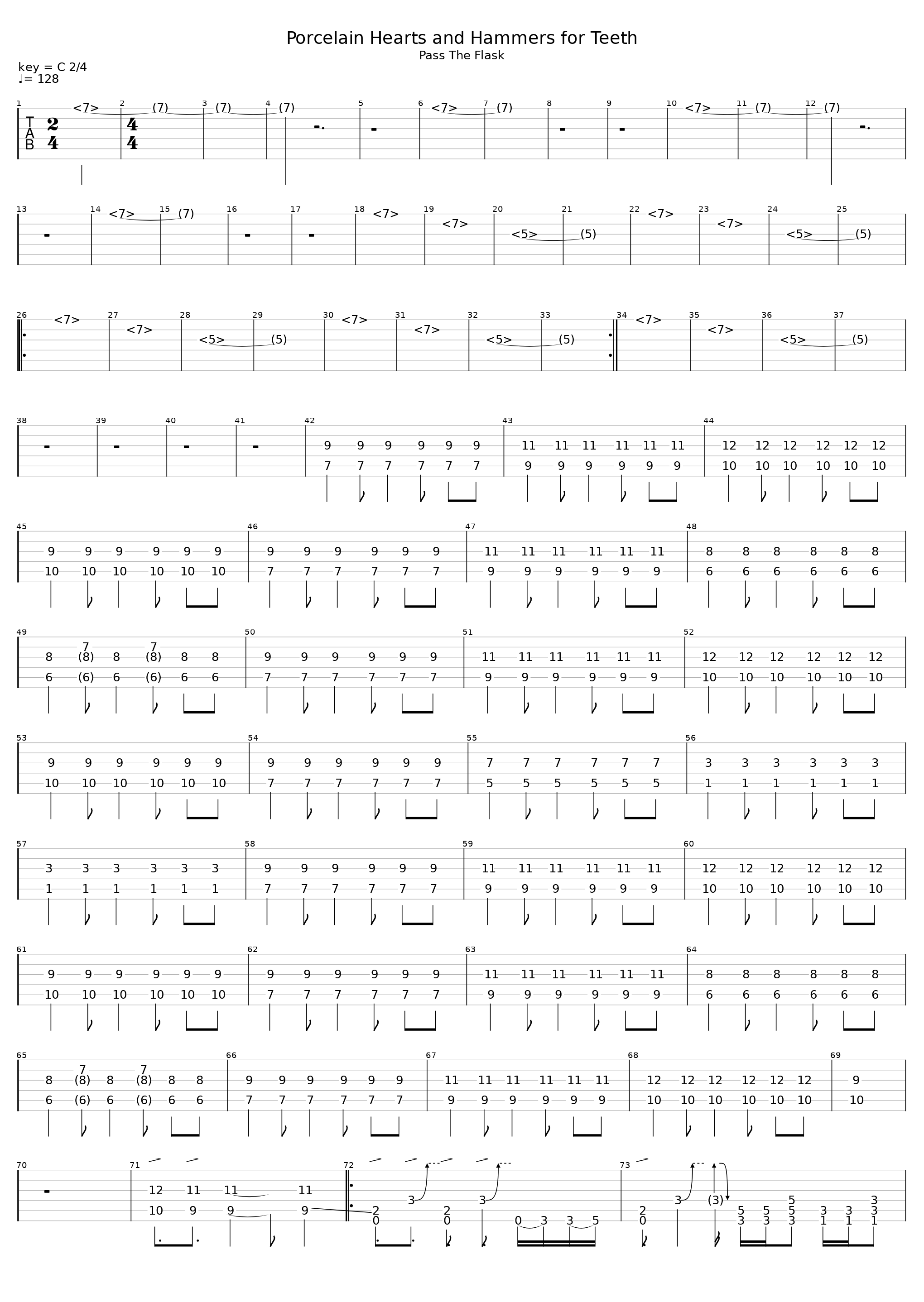 Porcelain Hearts And Hammers For Teeth_The Bled_1