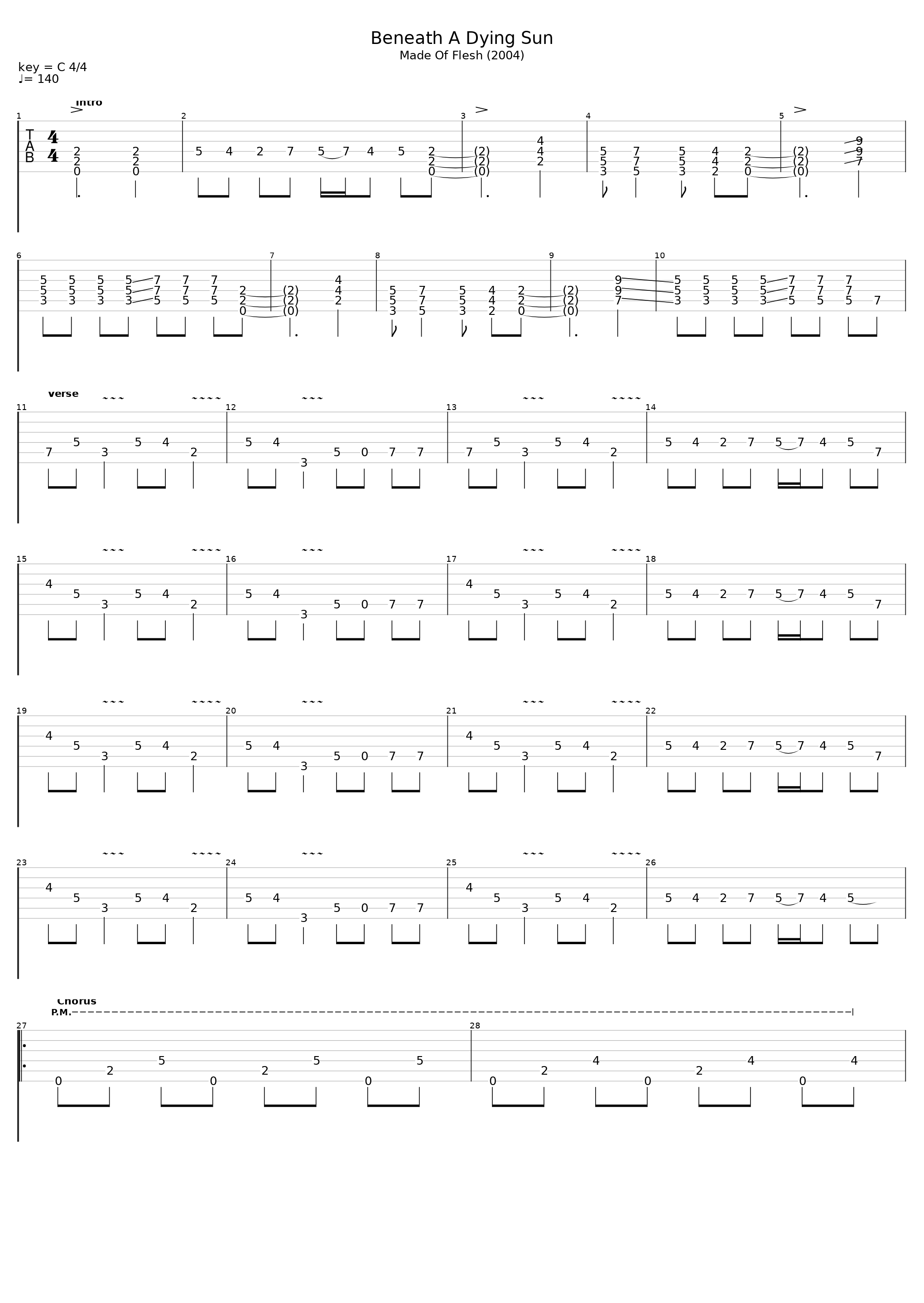 Beneath A Dying Sun_Fleshcrawl_1