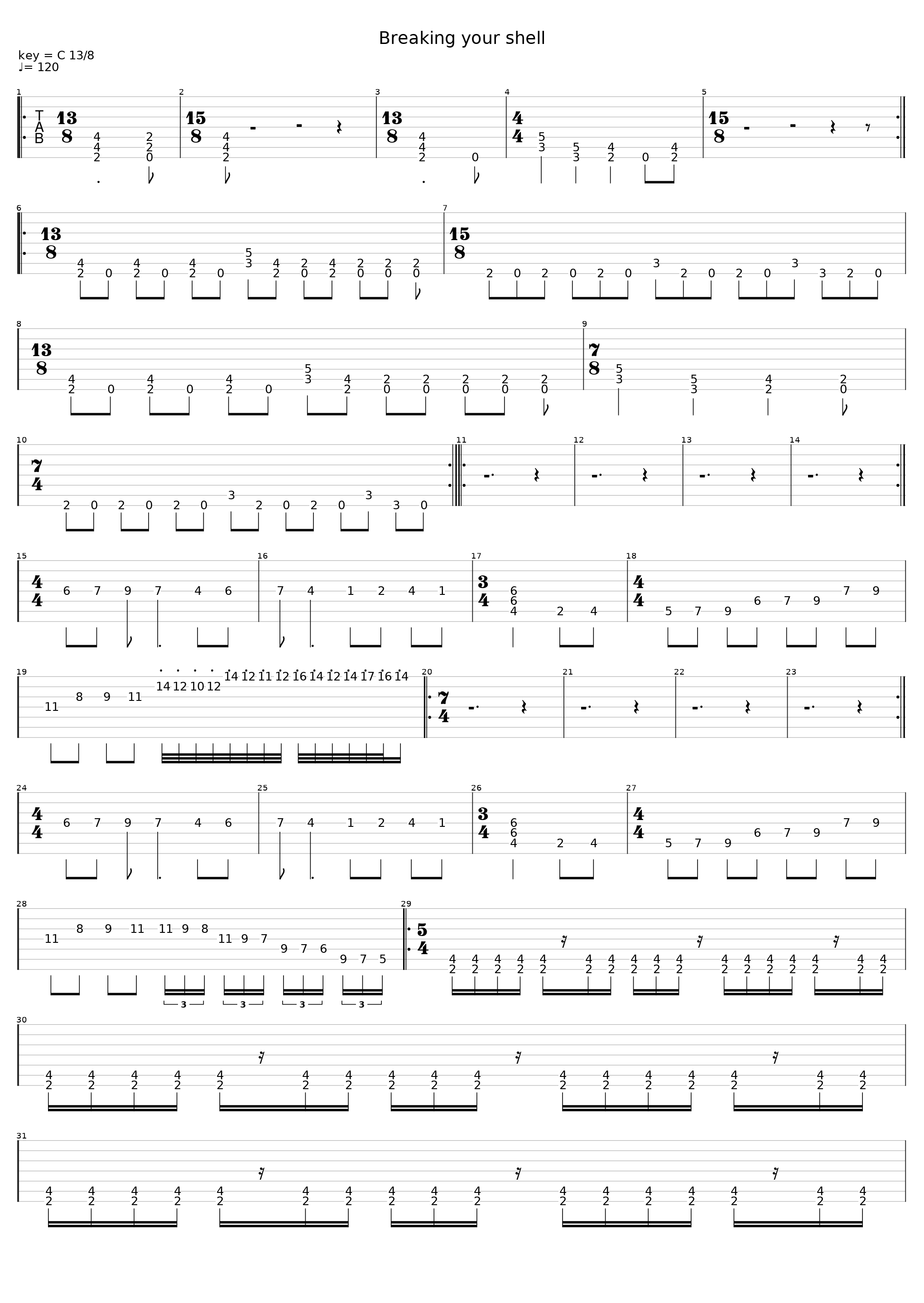 Hammer In Your Shell_Blessed_1