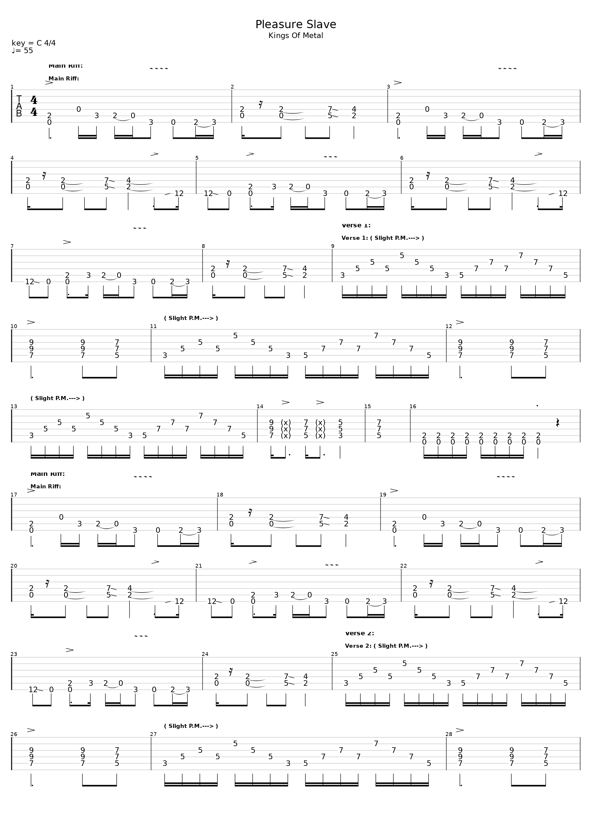 Pleasure Slave_Manowar_1