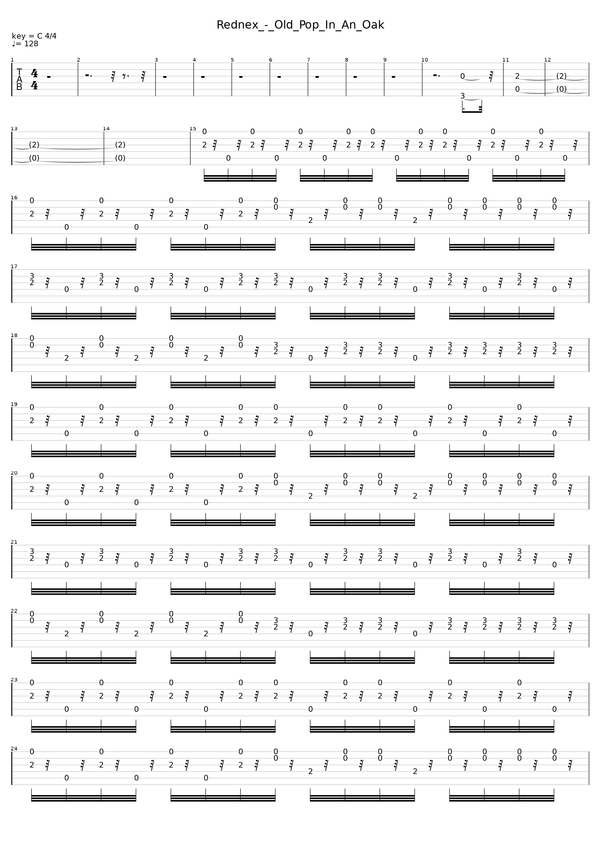 Old Pop In An Oak_Rednex_1