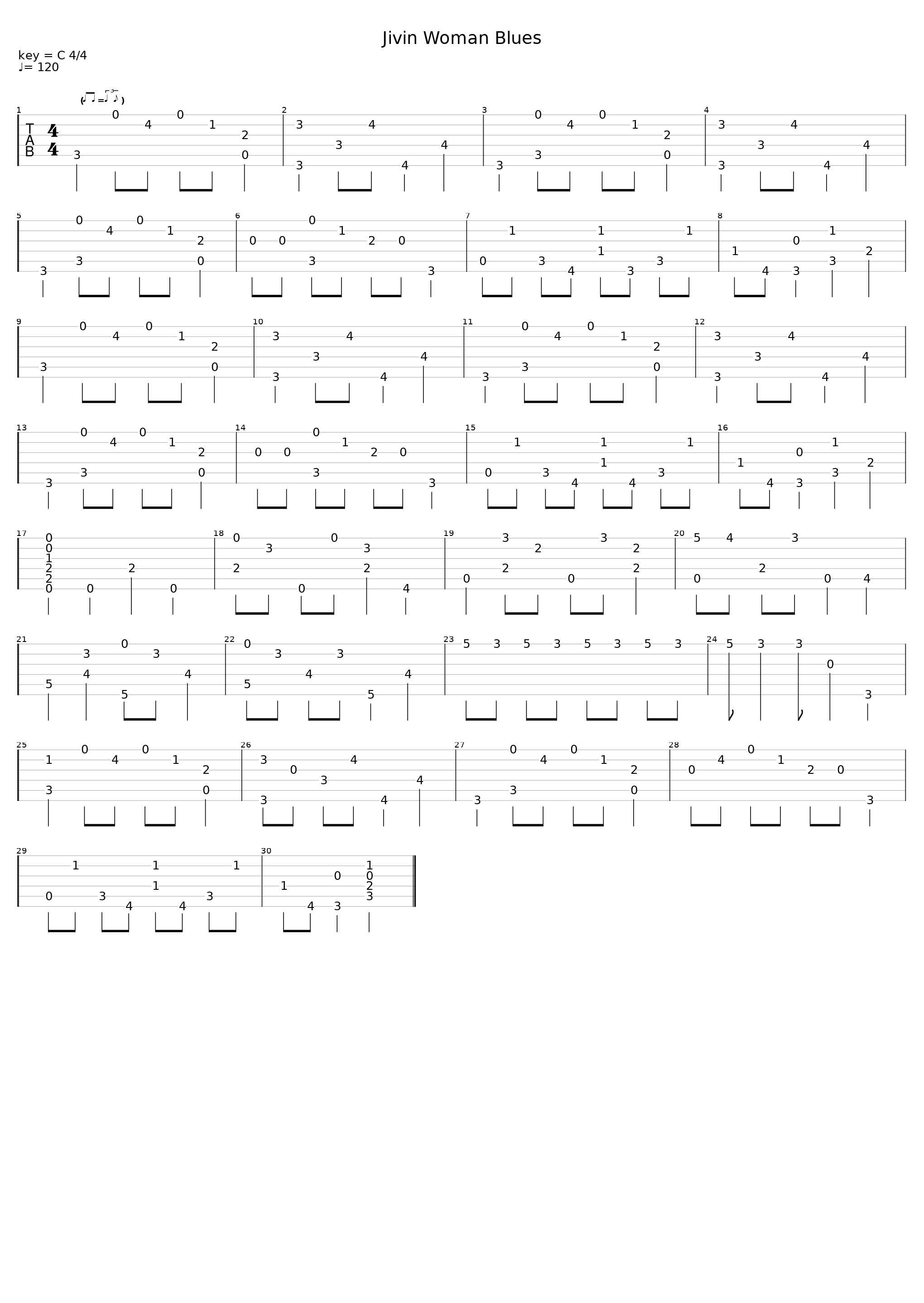 Jivin Woman Blues_Blind Boy Fuller_1