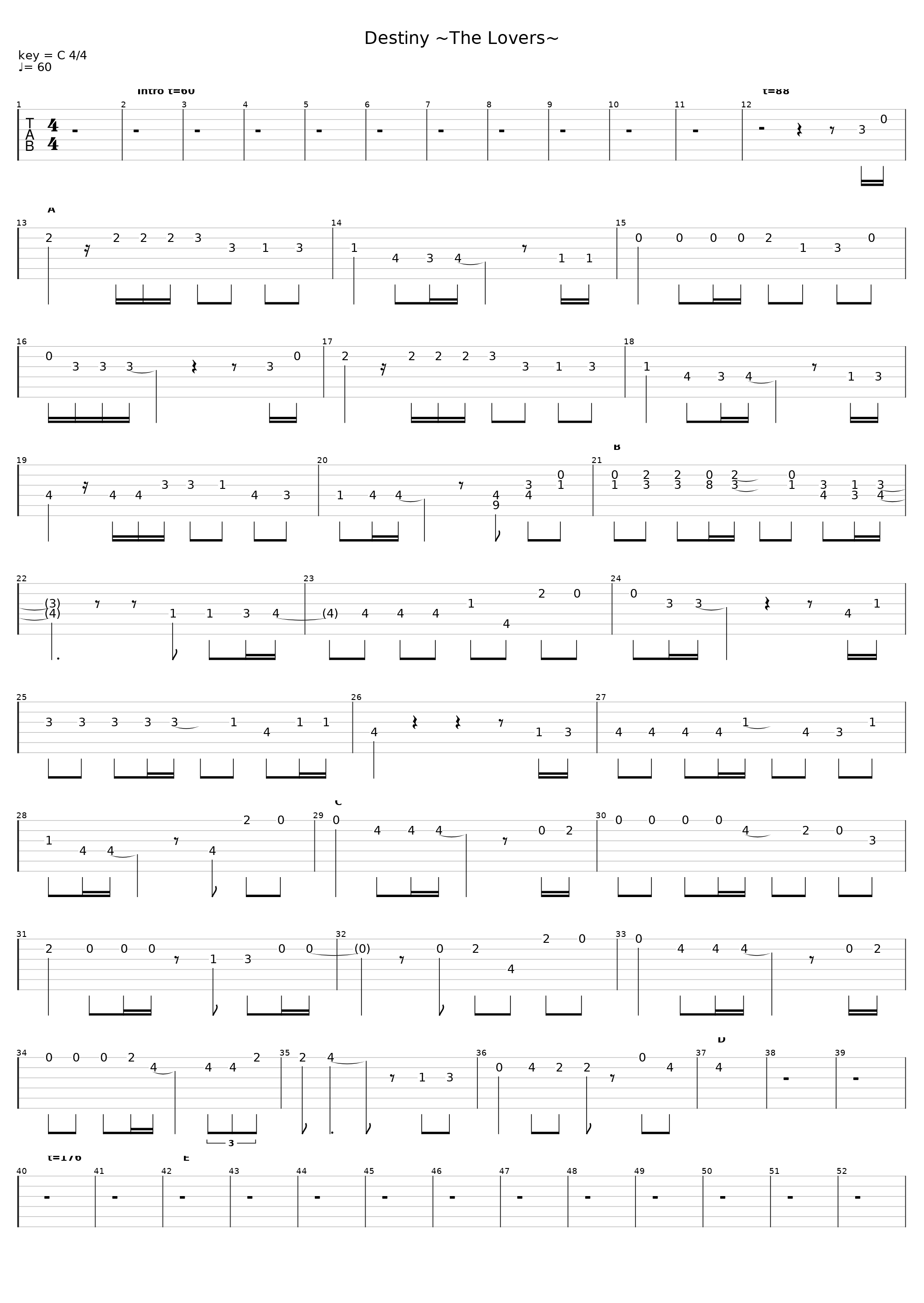 Destiny ~The Lovers~_Versailles_1