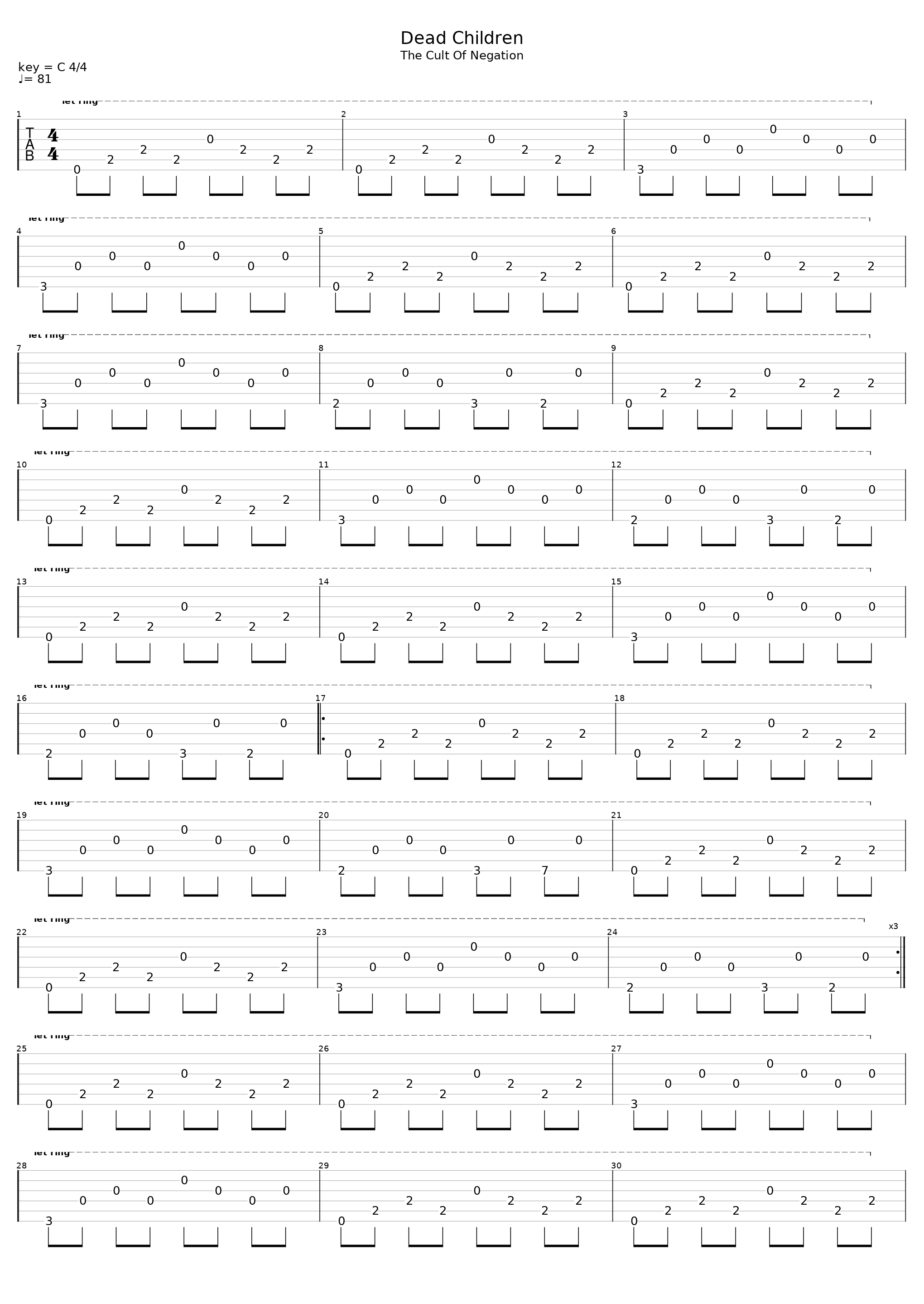 Dead Children with solo_Nocturnal Depression_1