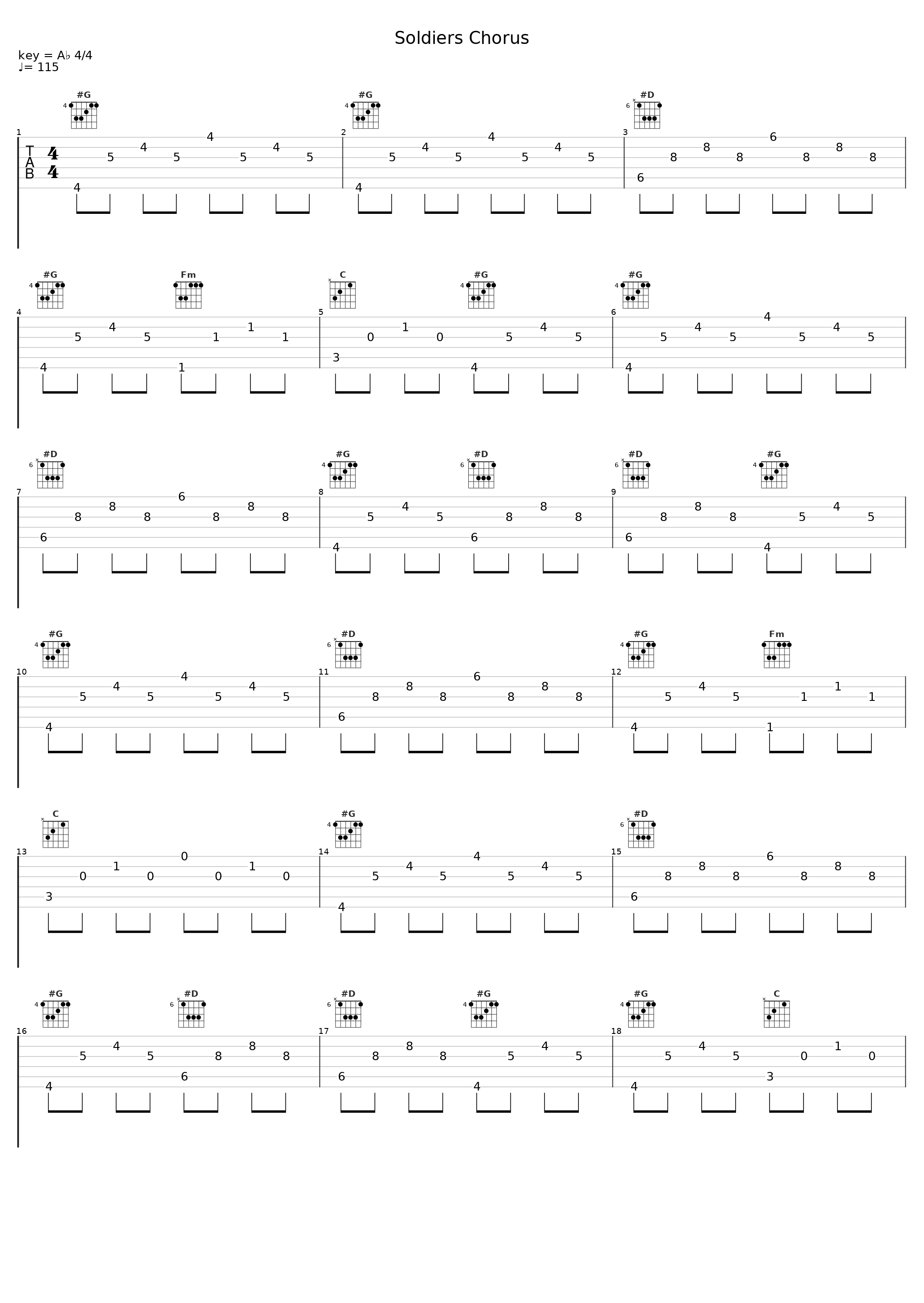 Soldiers Chorus_Steven Mead_1