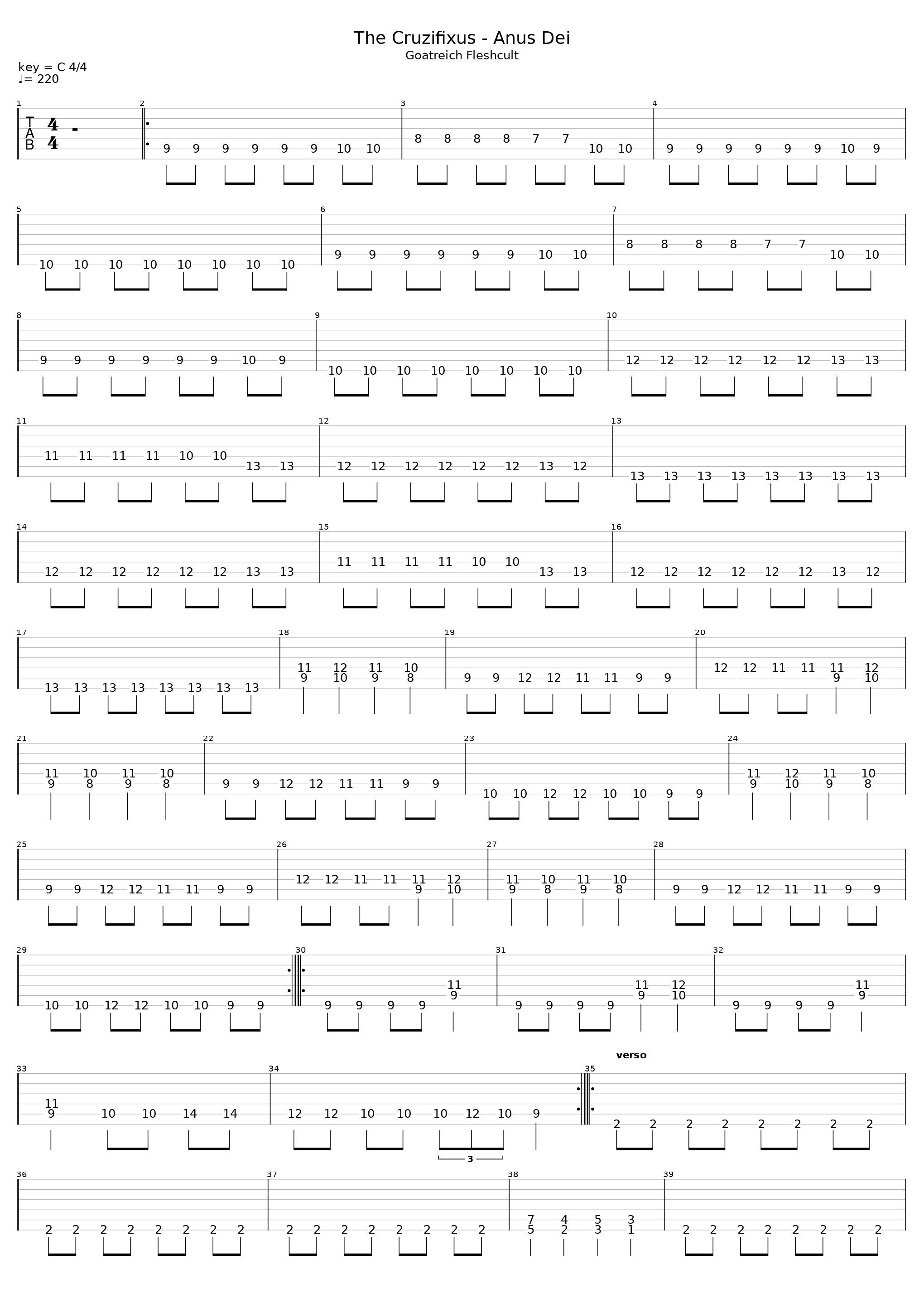 The Cruzifixus - Anus Dei_Belphegor_1