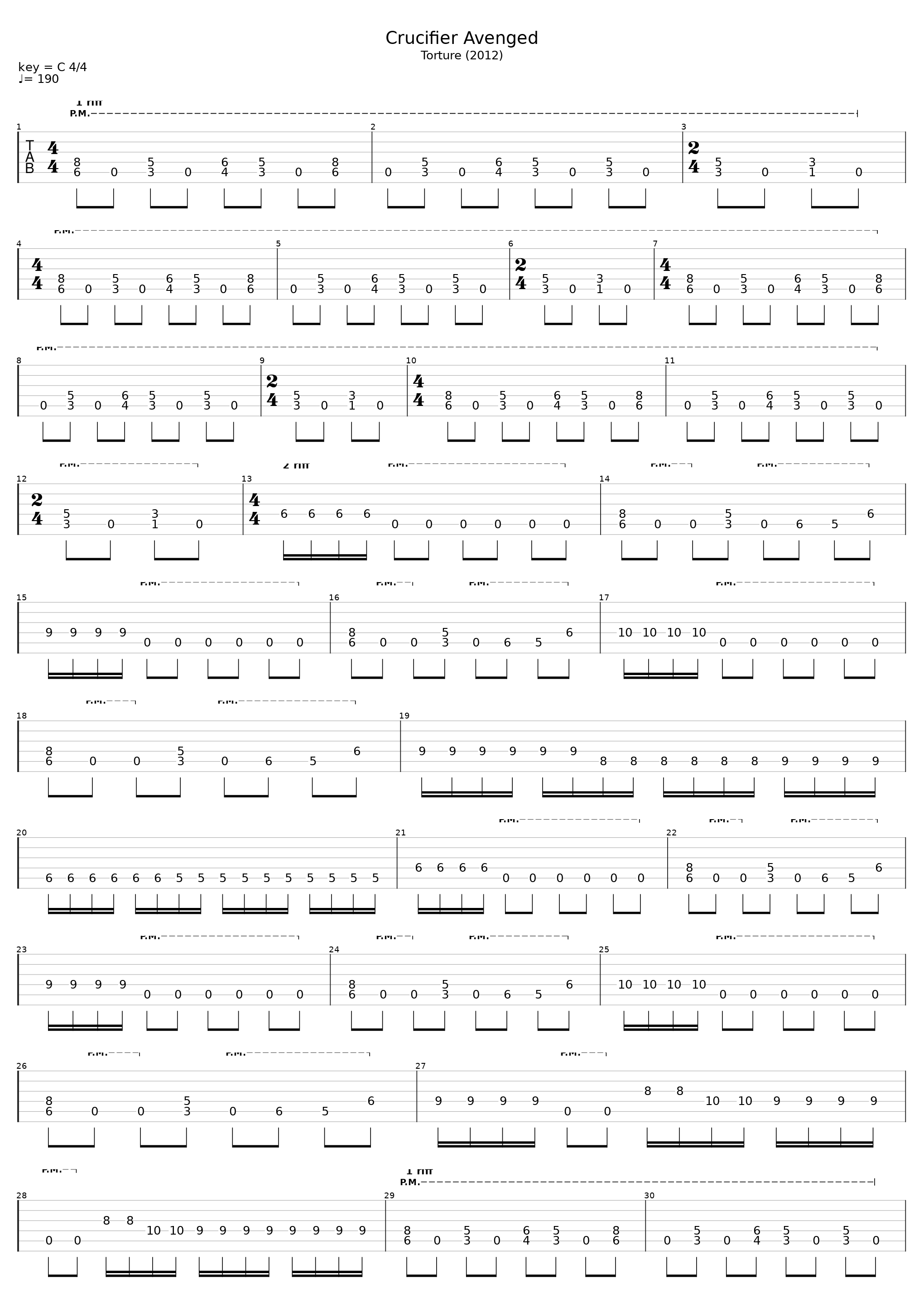 Crucifier Avenged_Cannibal Corpse_1