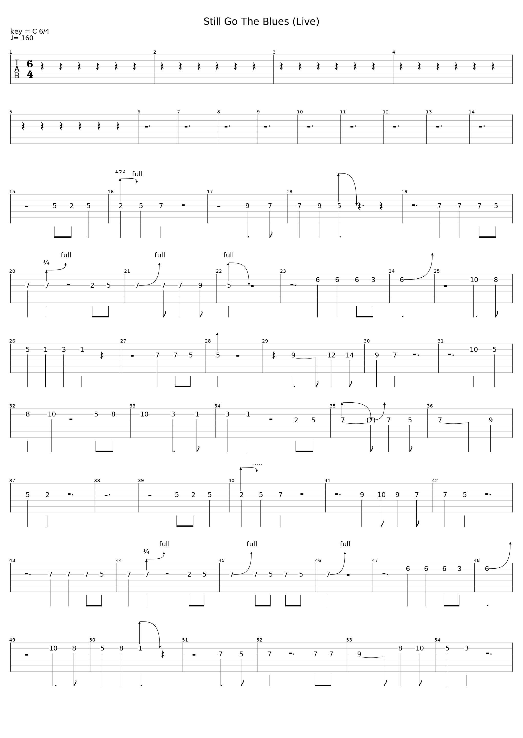 Still Go The Blues (Live)_Gary Moore_1