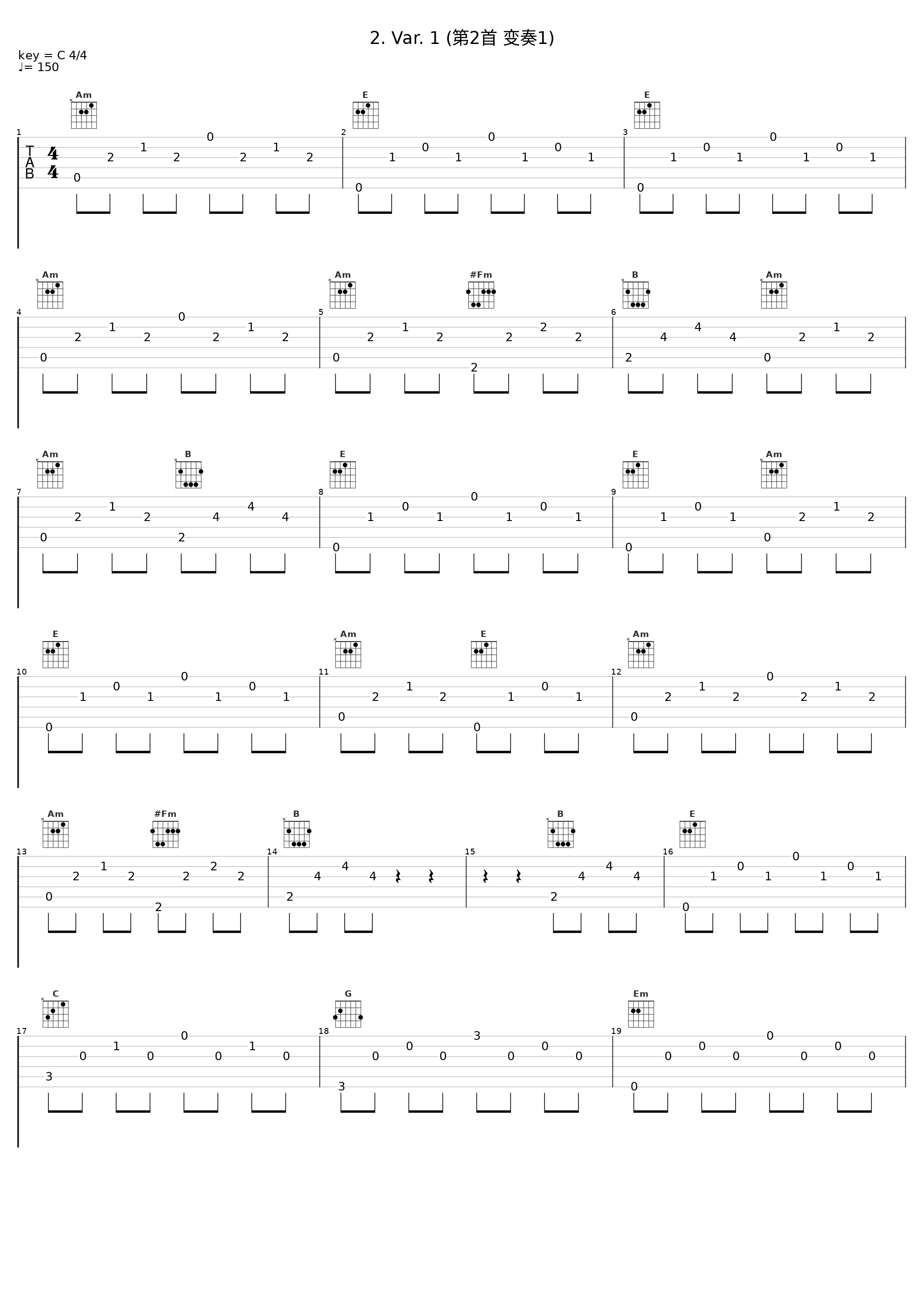 2. Var. 1 (第2首 变奏1)_Angela Hewitt_1