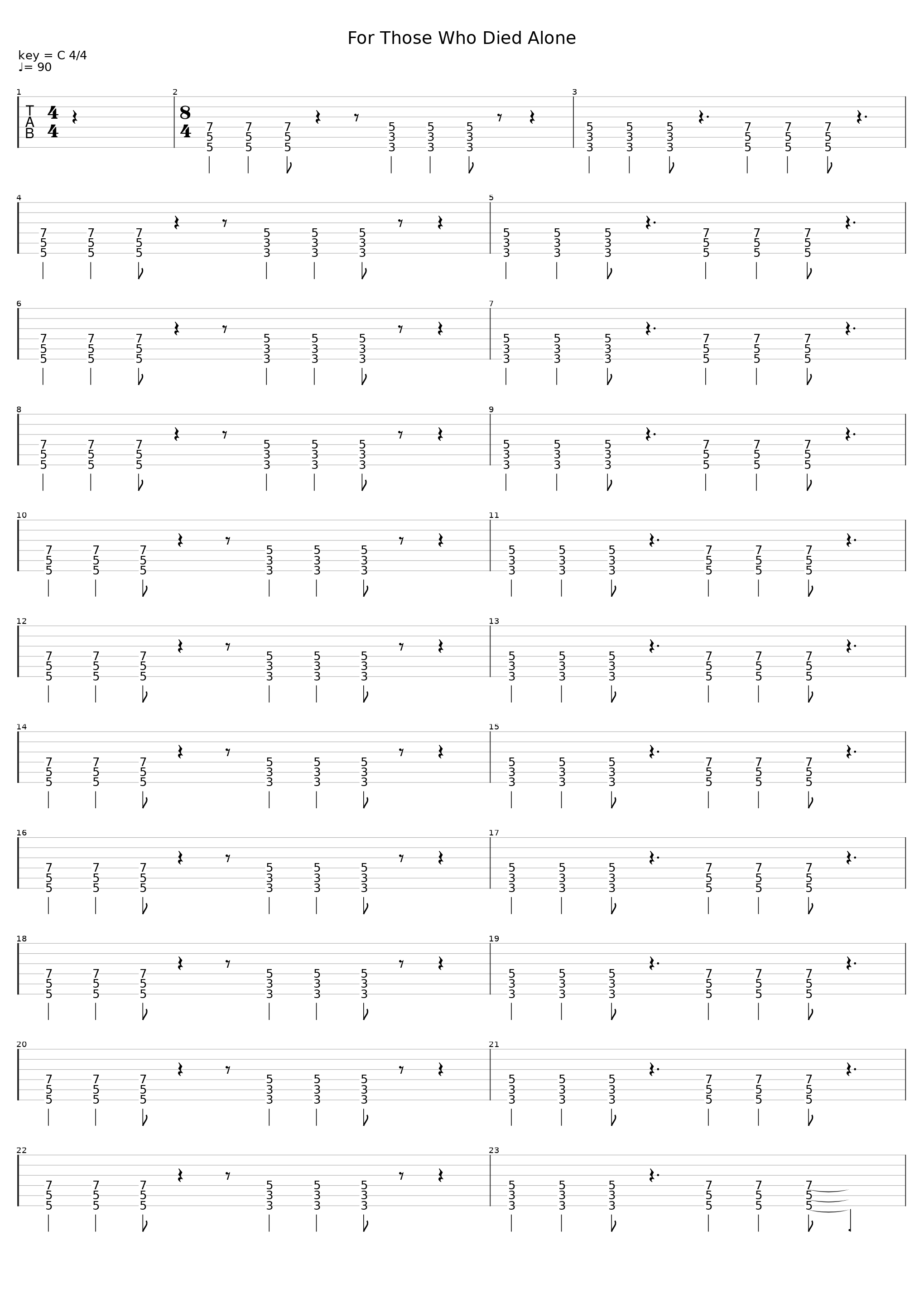 For Those Who Died Alone_Pentagram_1