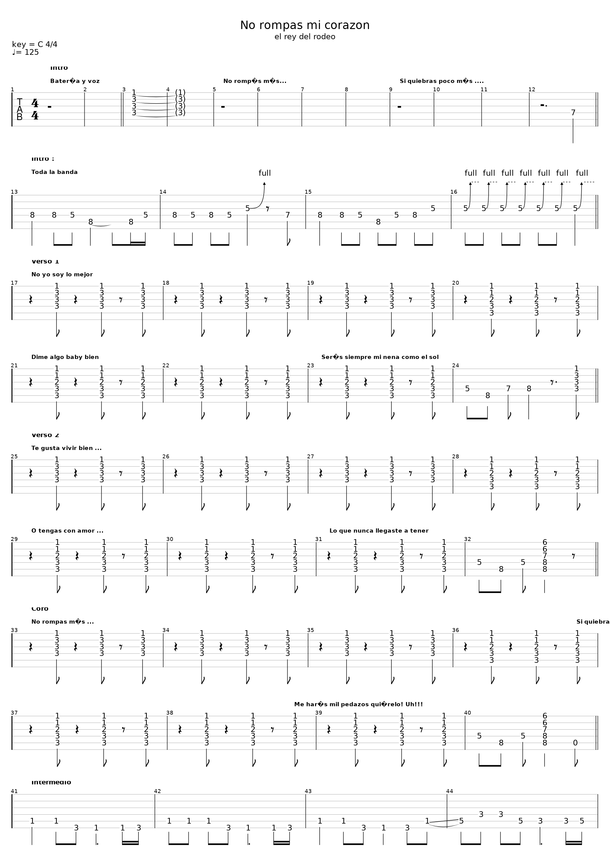 No Rmpas Mi Corazn_Caballo Dorado_1