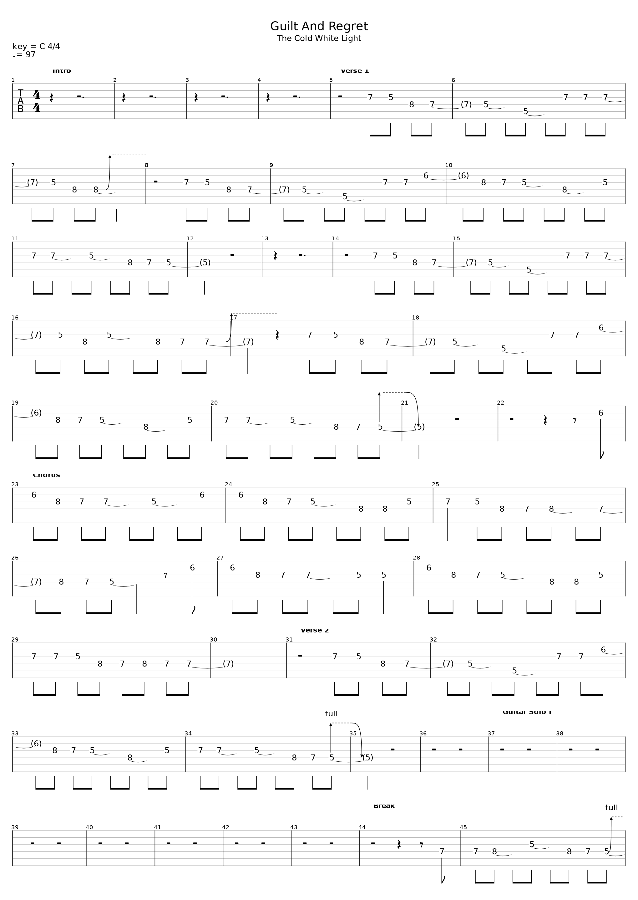 Guilt And Regret_Sentenced_1