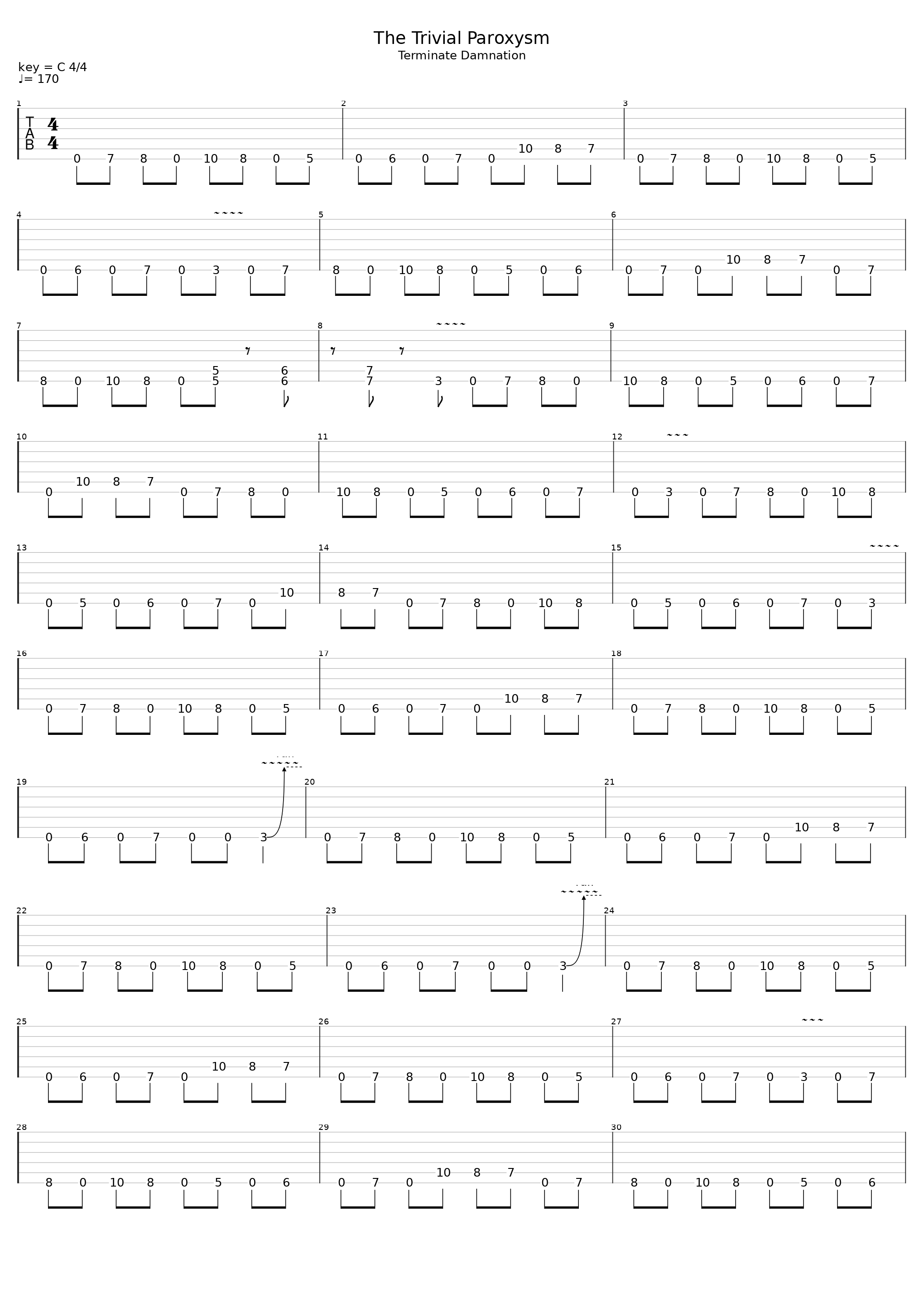 The Trivial Paroxysm_Becoming The Archetype_1