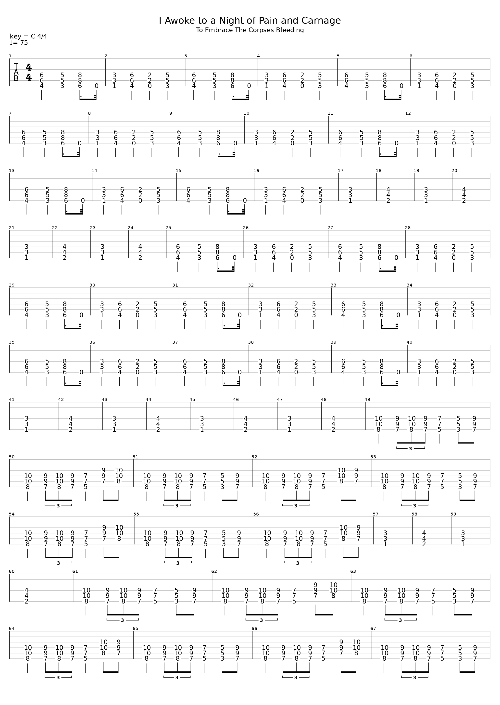 I Awoke To A Night Of Pain And Carnage_Judas Iscariot_1