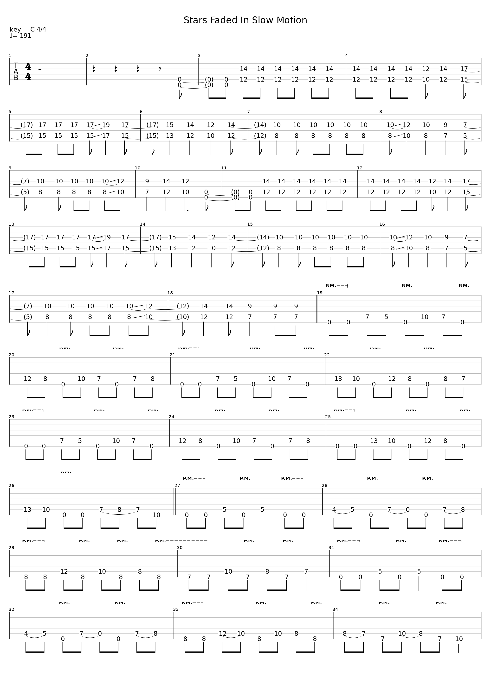 Stars Faded In Slow Motion_Crossfaith_1