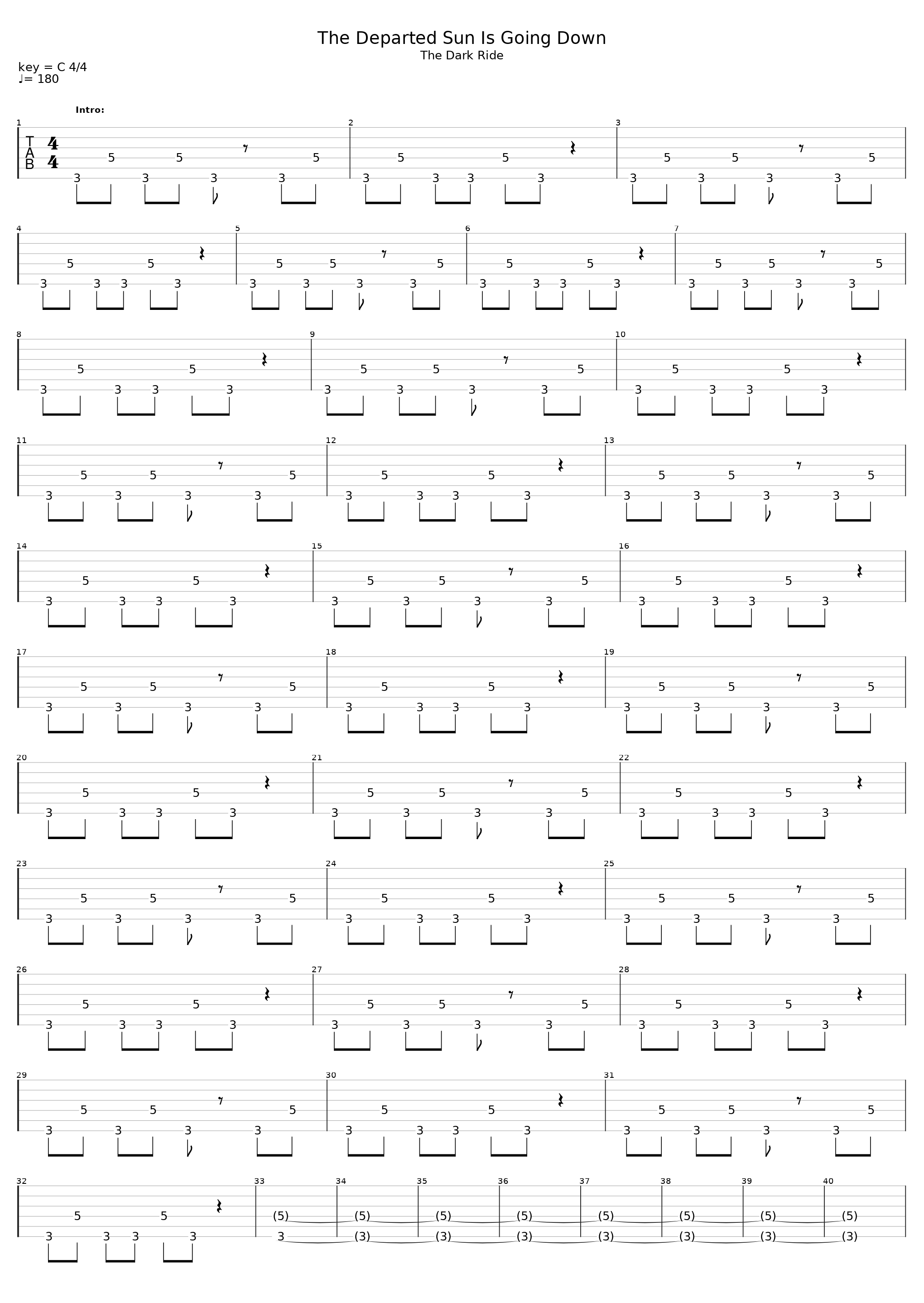 The Departed (Sun Is Going Down)_Helloween_1