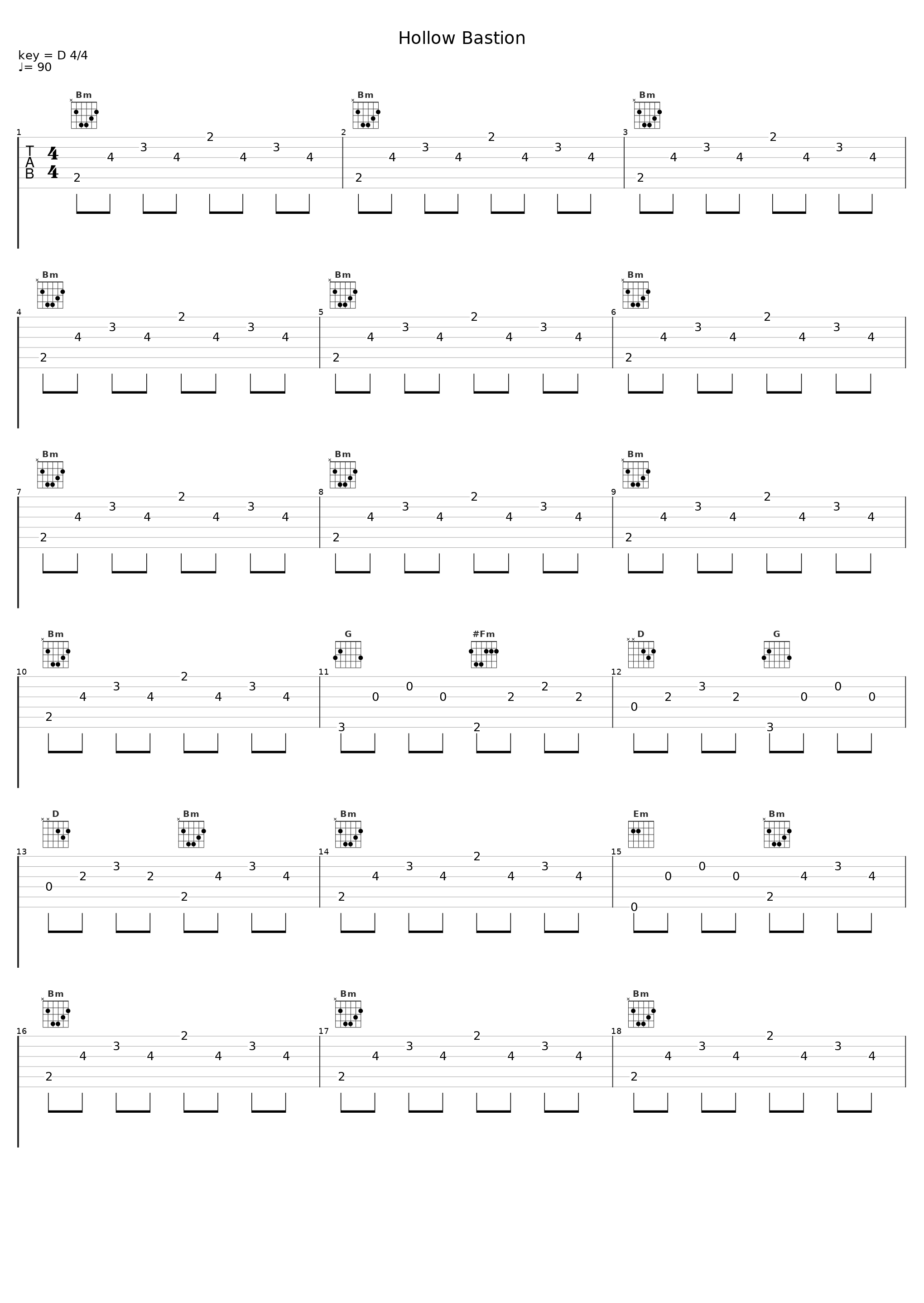 Hollow Bastion_下村阳子_1