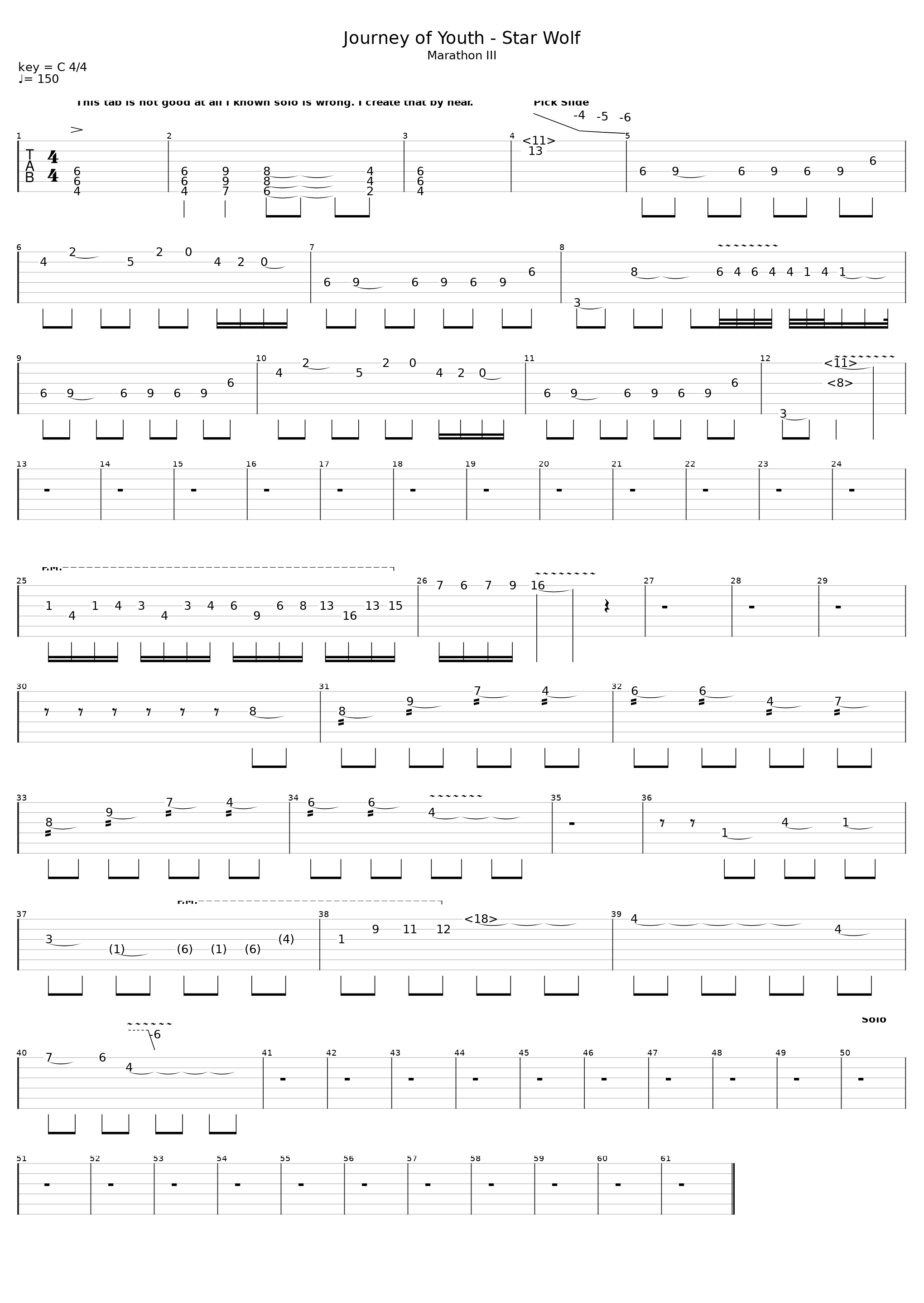 Journey Of Youth - Star Wolf_Animetal_1