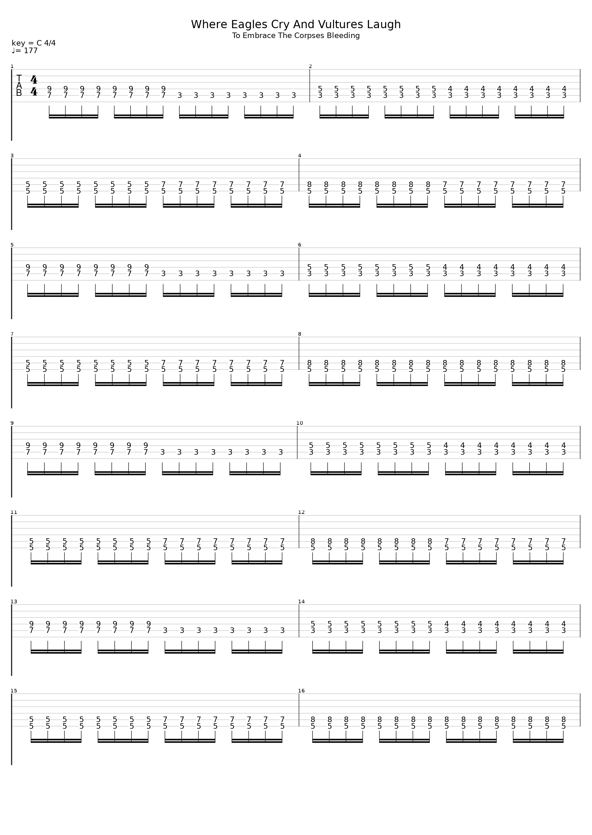 Where Eagles Cry And Vultures Laugh_Judas Iscariot_1