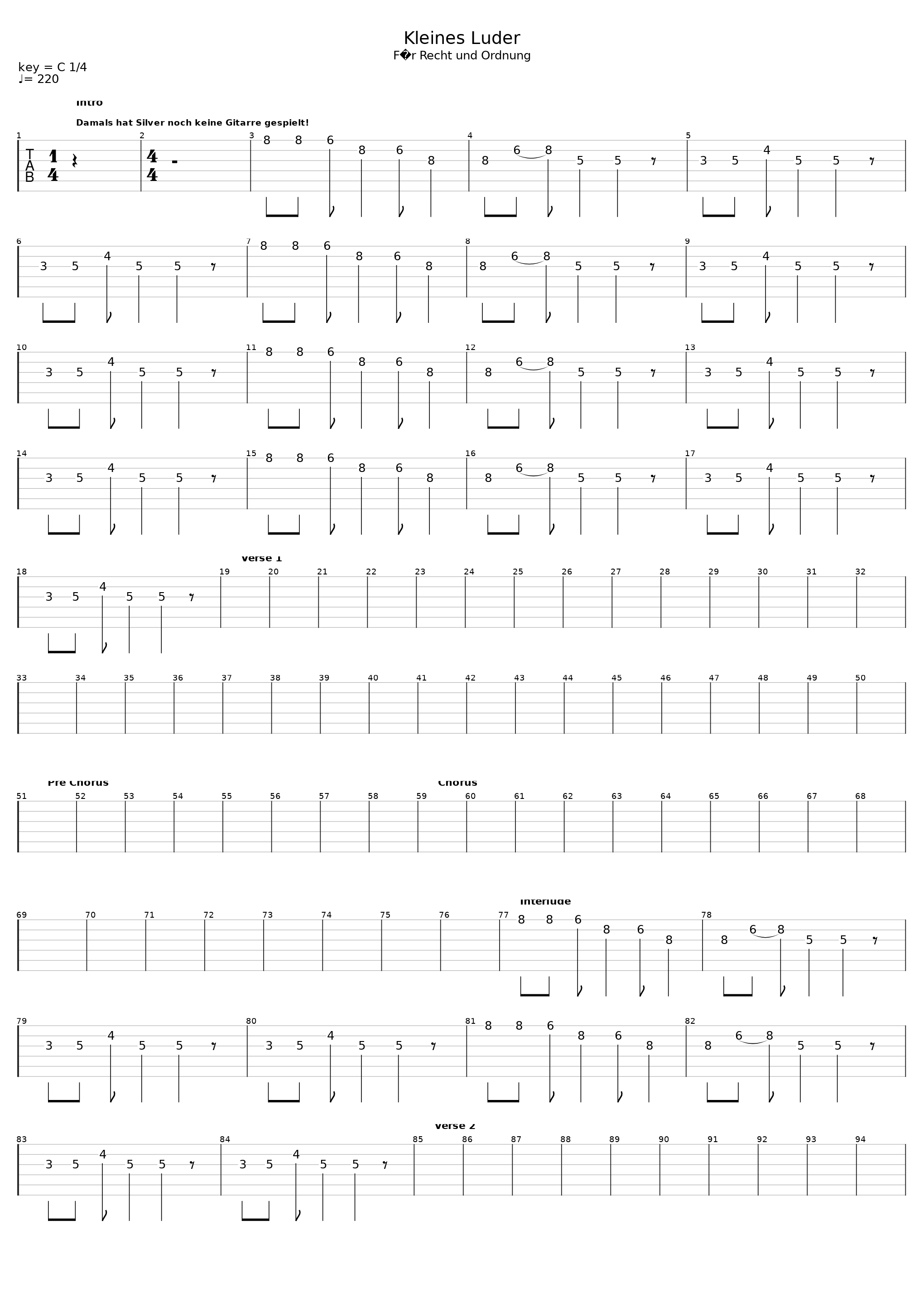 Kleines Luder_The Wohlstandskinder_1