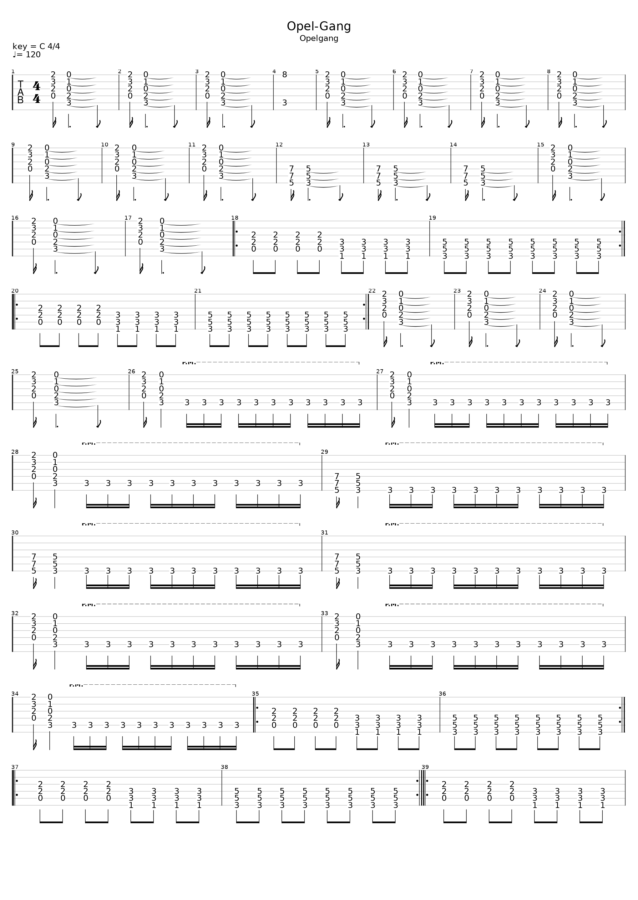 Opel-Gang_Die Toten Hosen_1