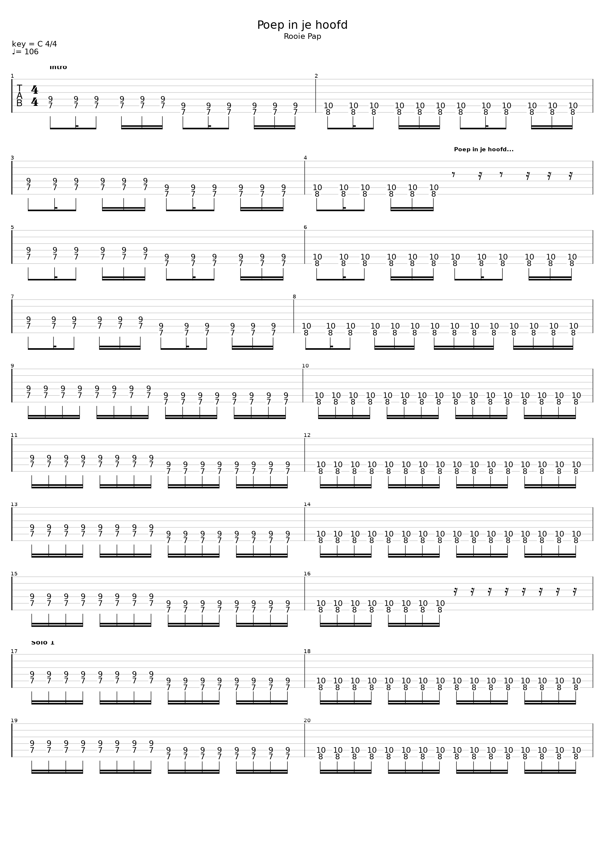 Poep In Je Hoofd_De Raggende Manne_1