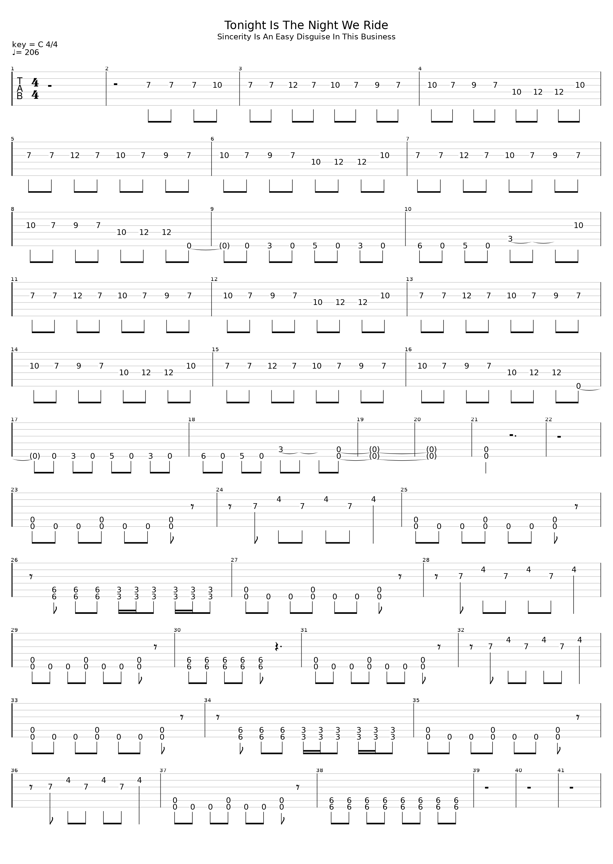 Tonight Is The Night We Ride_Evergreen Terrace_1