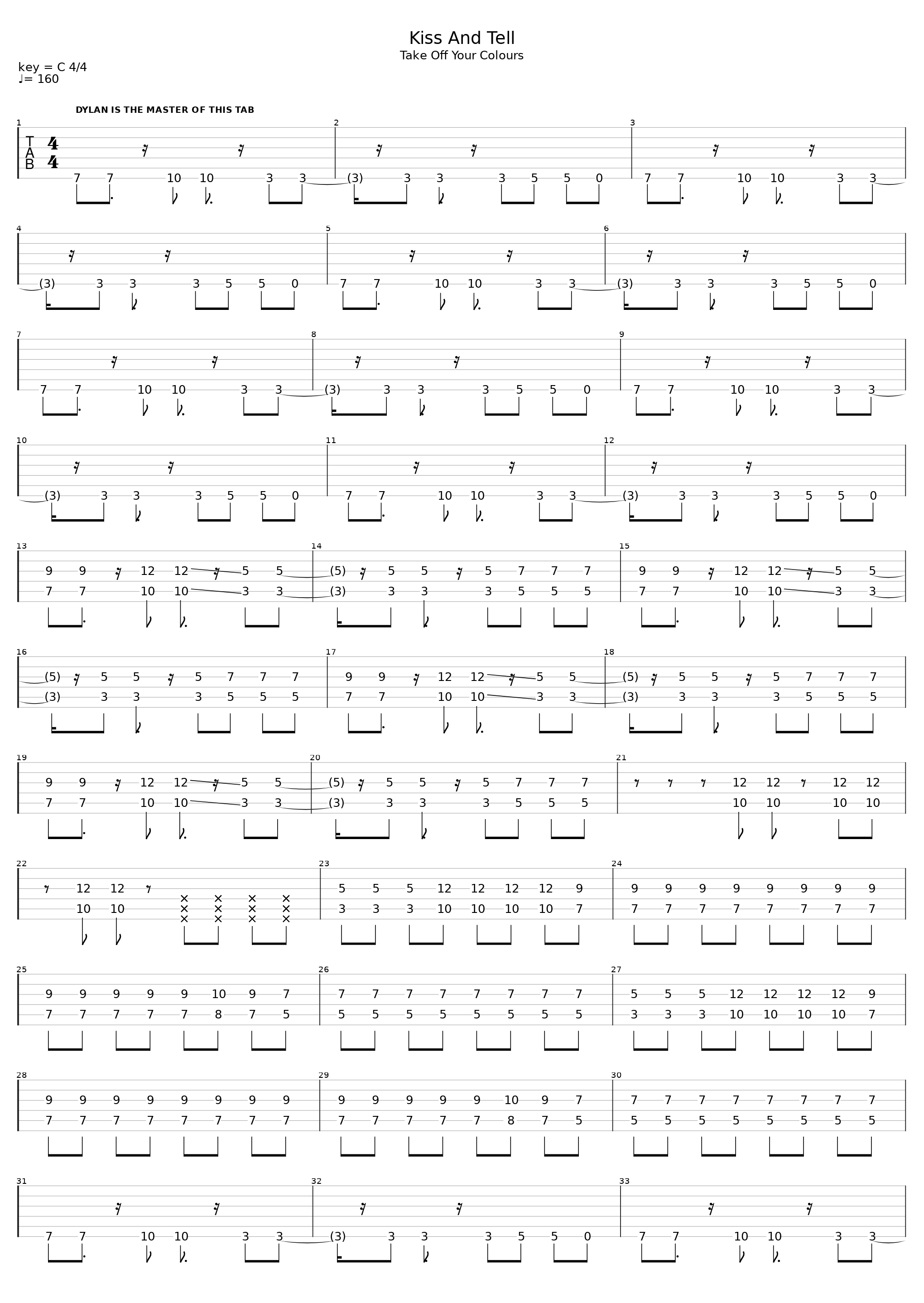 Kiss And Tell_You Me At Six_1