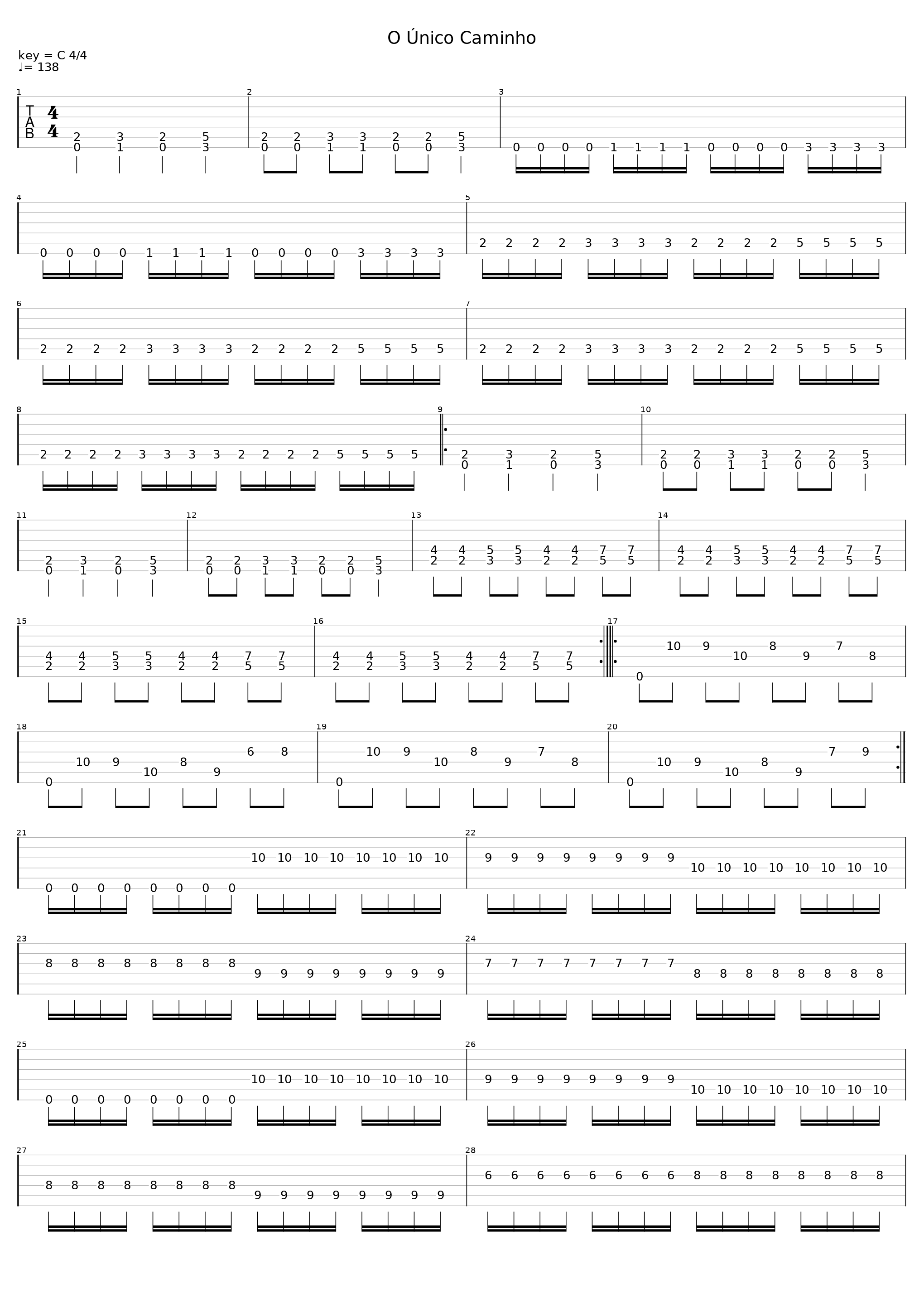 O Único Caminho_Velho_1