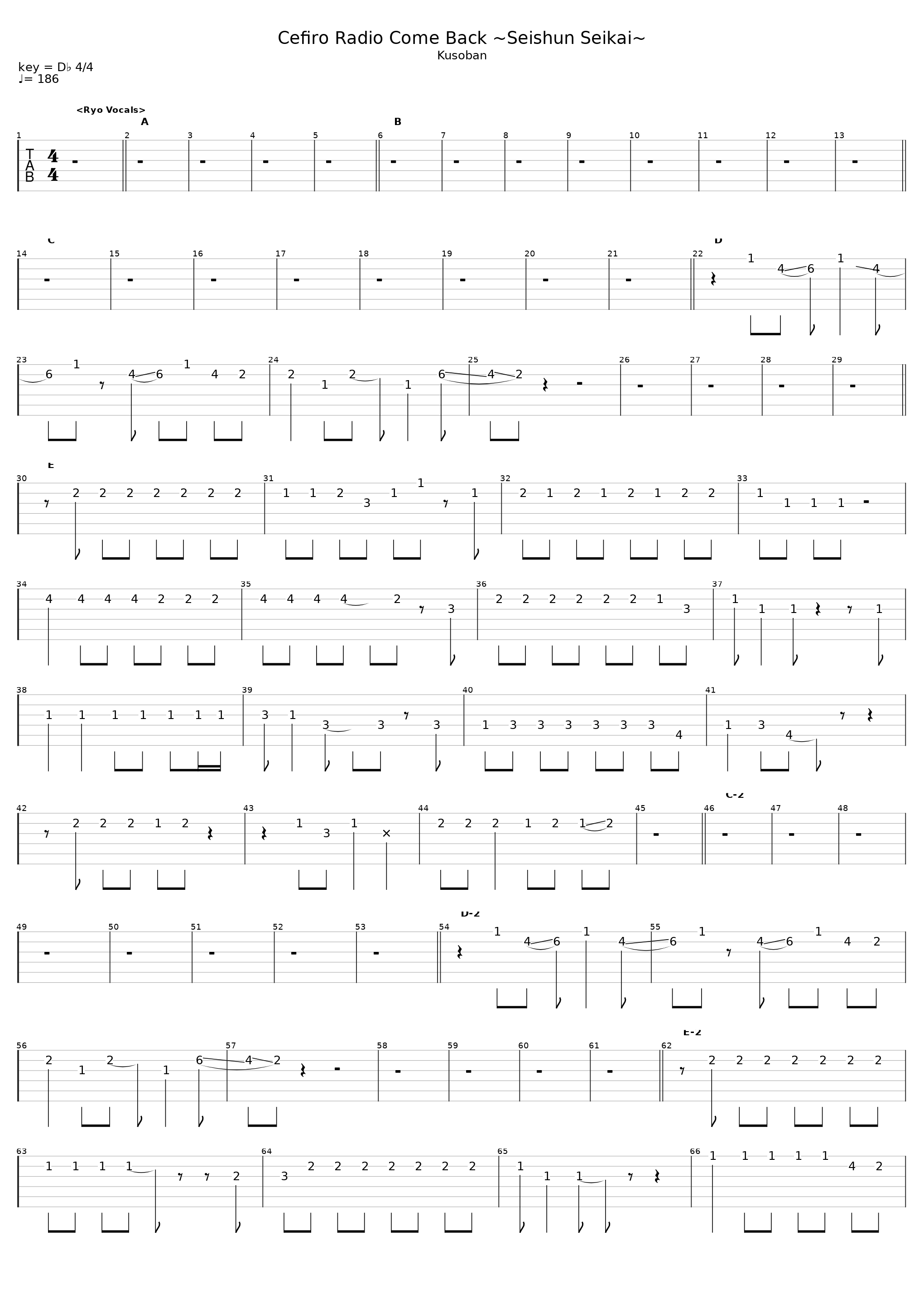 Cefiro Radio Come Back_Maximum The Hormone_1