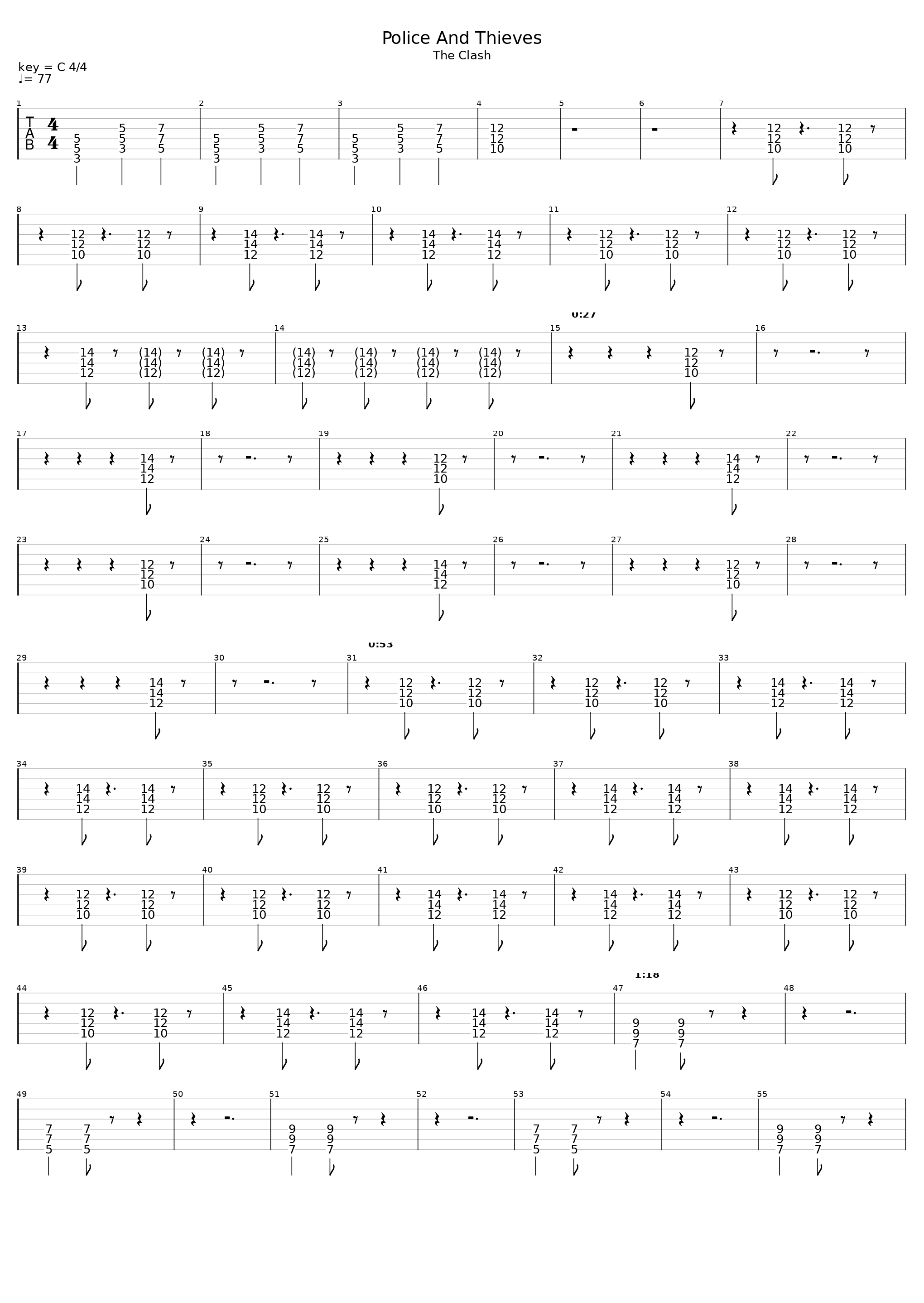 Police And Theives_The Clash_1