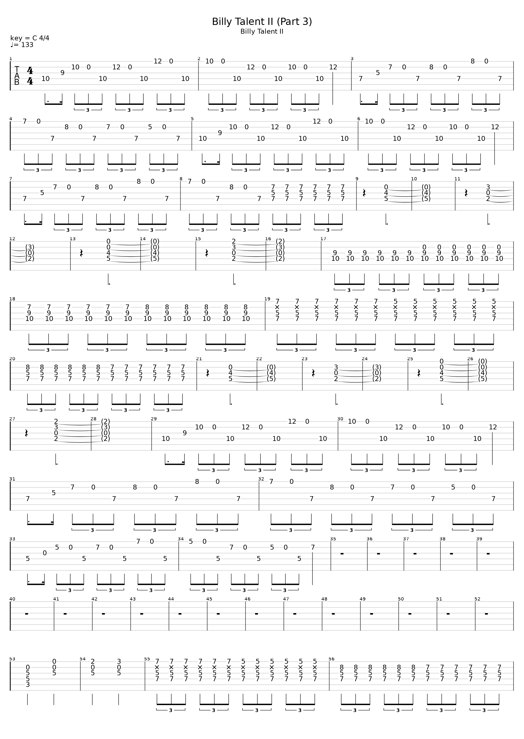 Billy Talent Ii Part 3_Billy Talent_1