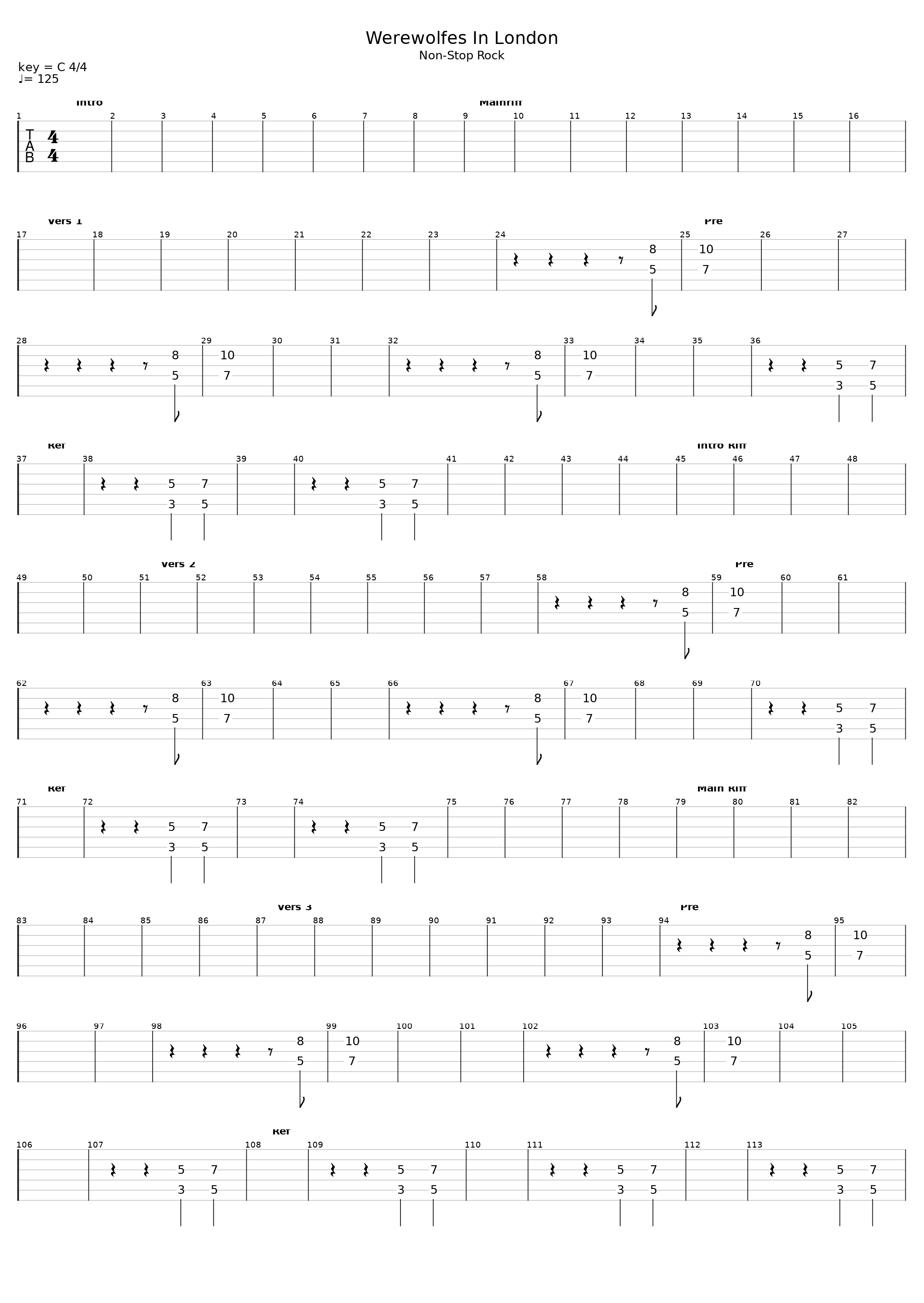 Werewolves in London_London_1