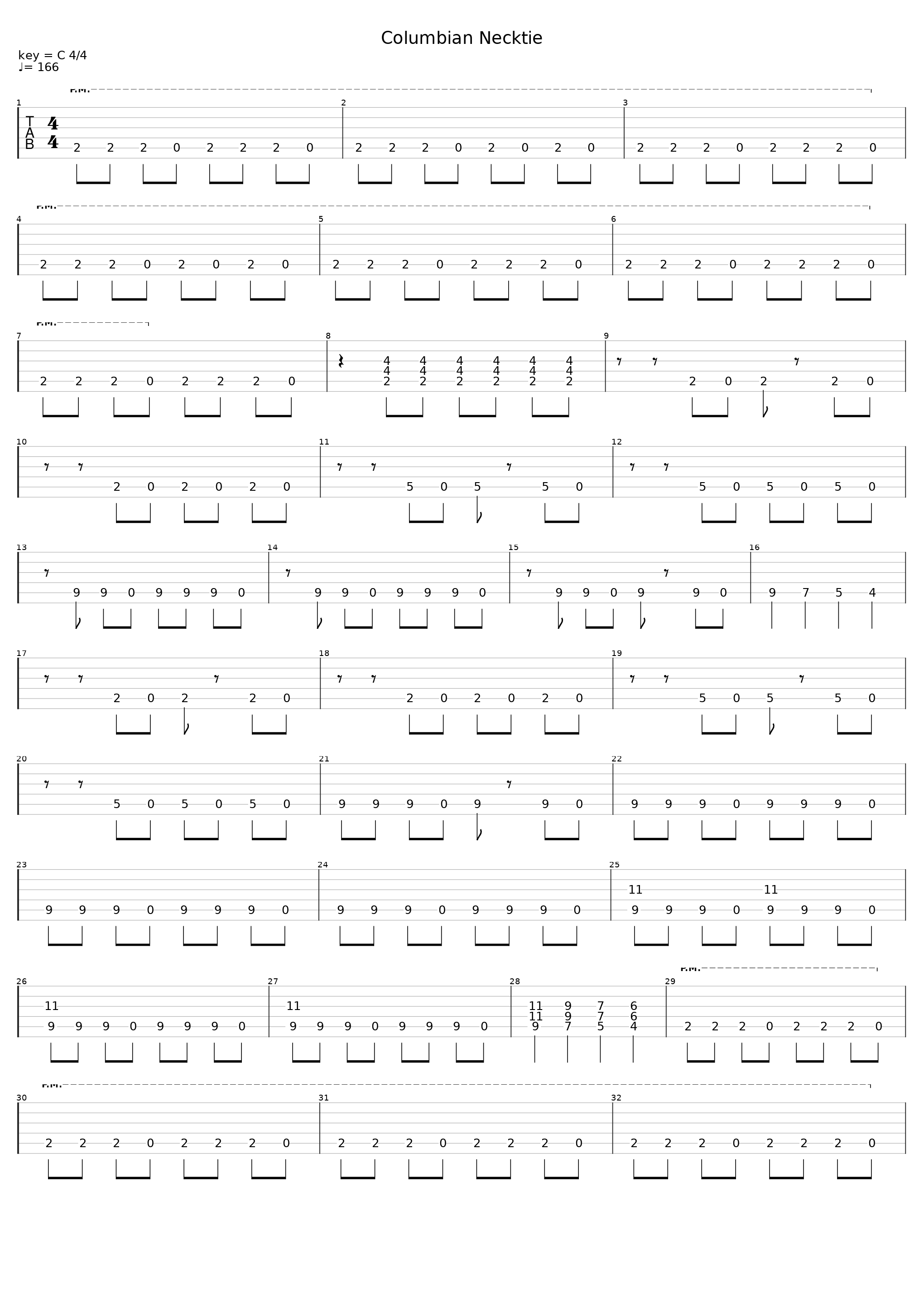 Columbian Necktie_Big Black_1