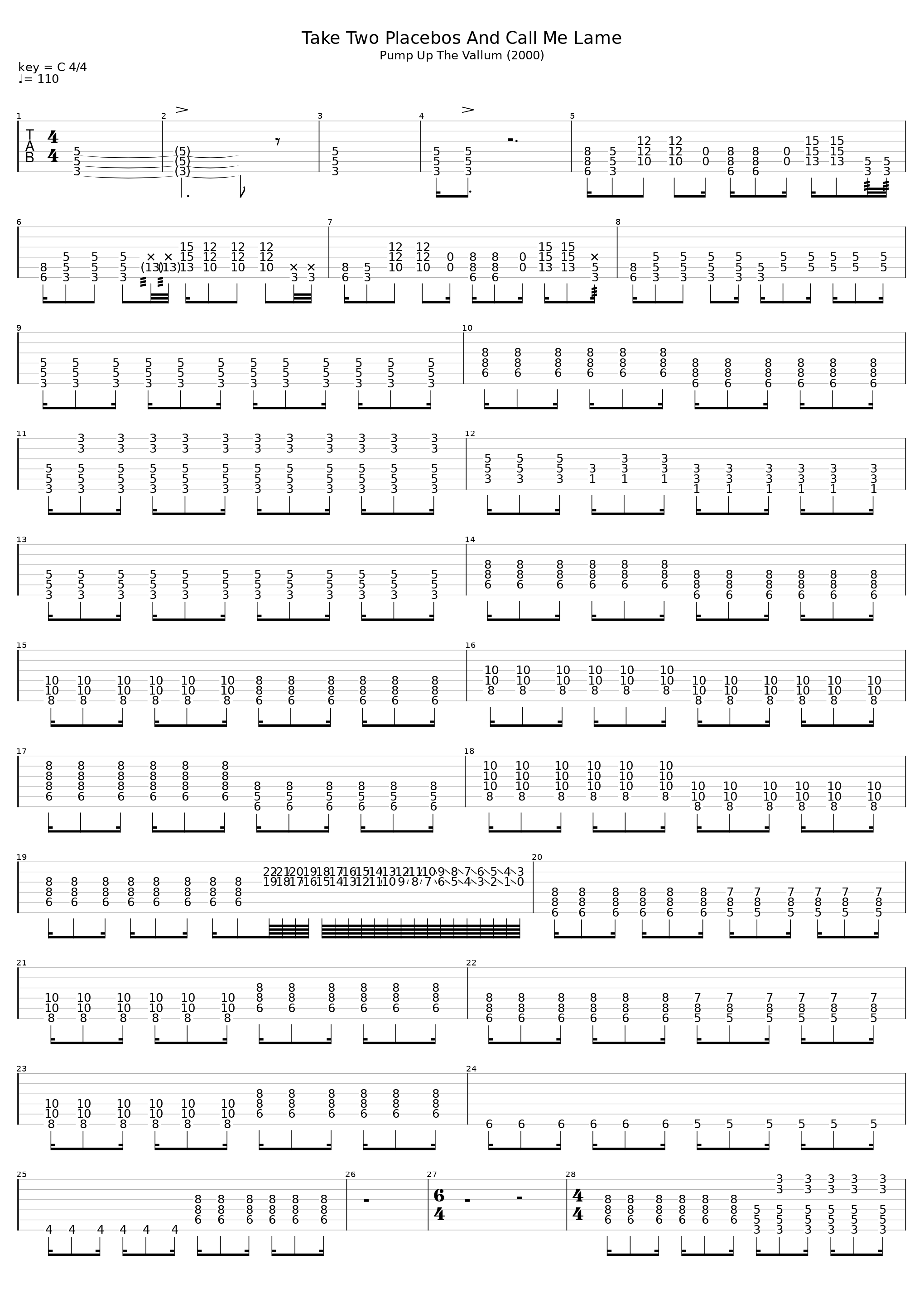 Take Two Placebos And Call Me Lame_NOFX_1