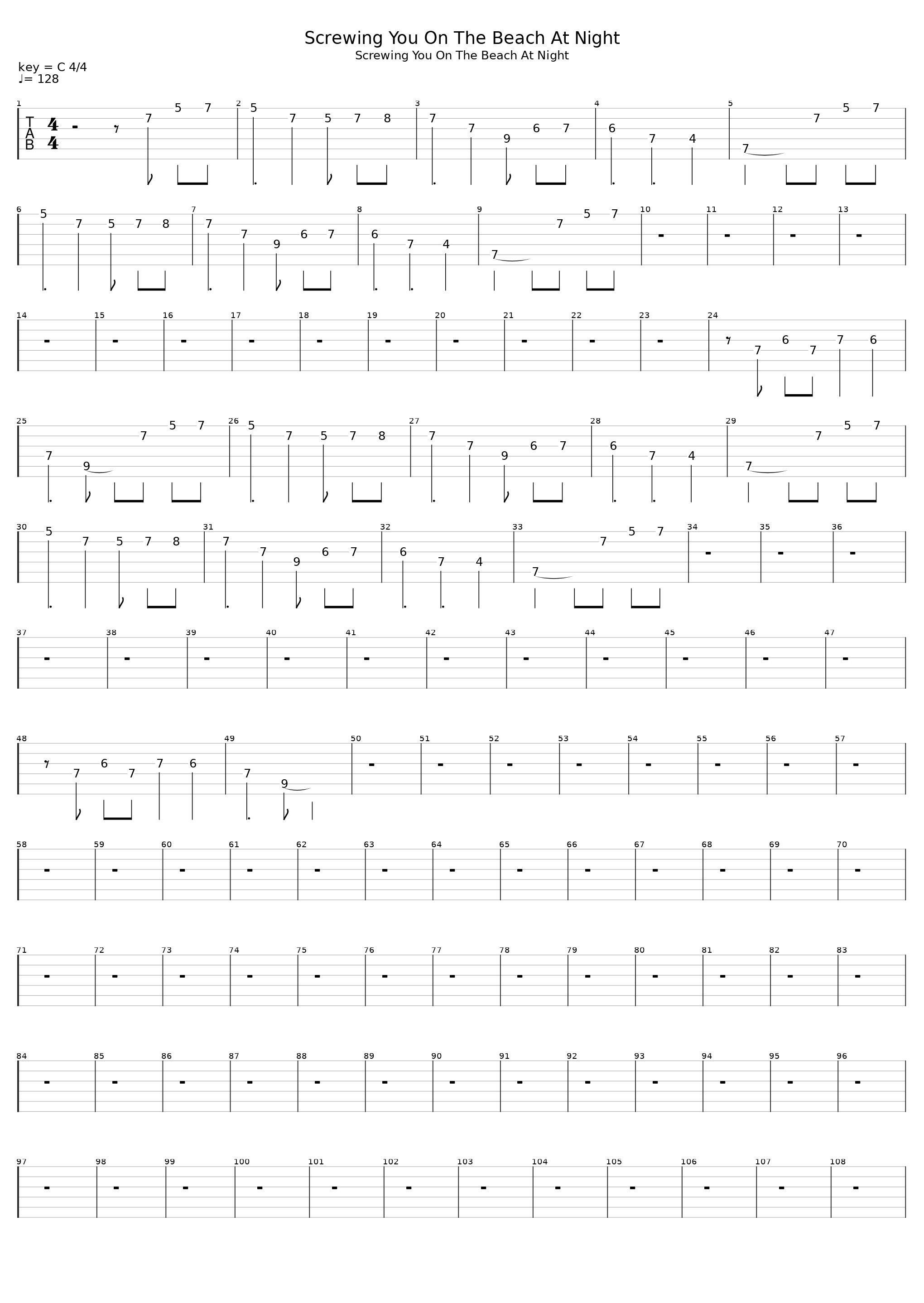 Screwing You On The Beach At Night_The Bloodhound Gang_1